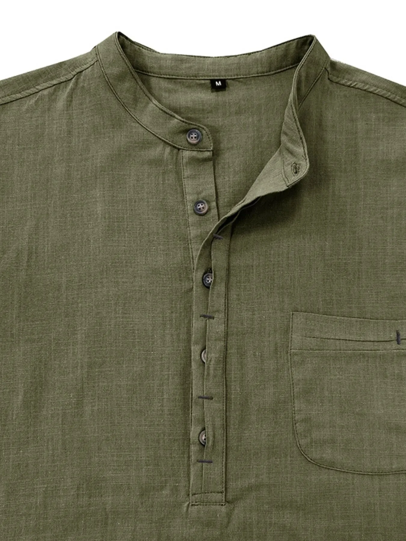 Mens Buttoned Polo Shirt in Basic Style