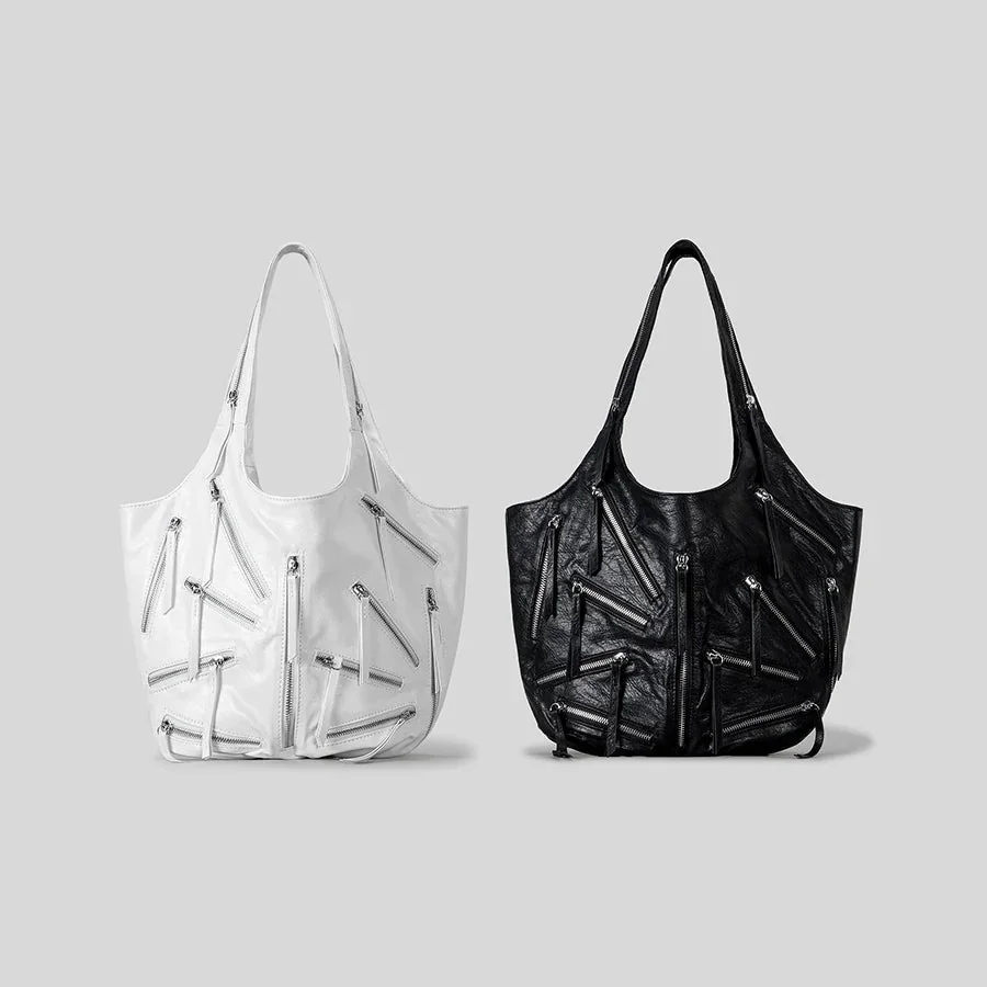 Chaos Leather Shoulder Bag