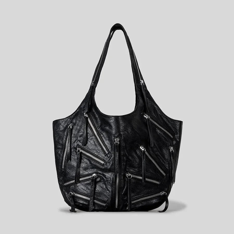 Chaos Leather Shoulder Bag