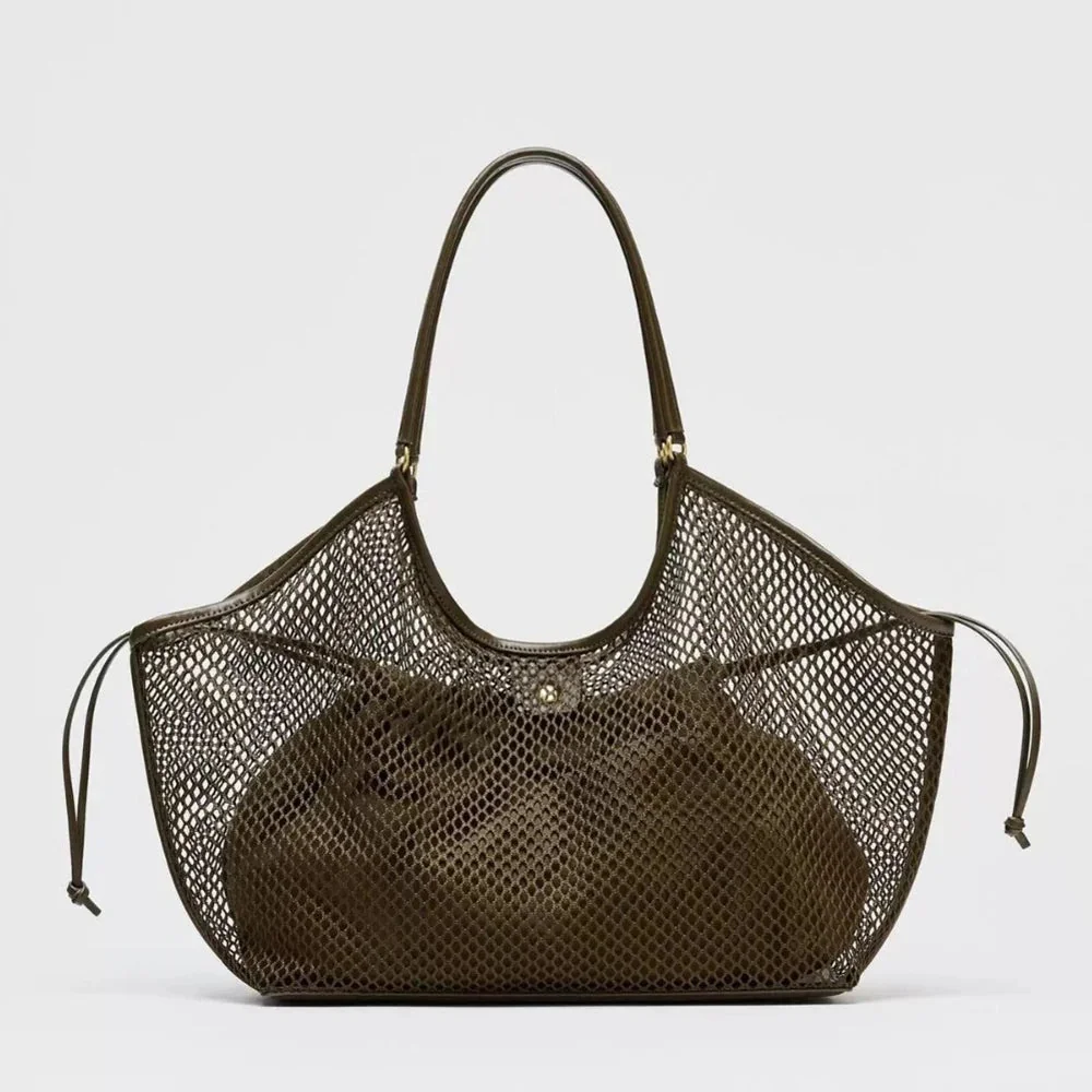 Mesh Lightweight Shoulder Bag | Modern Design & Durability