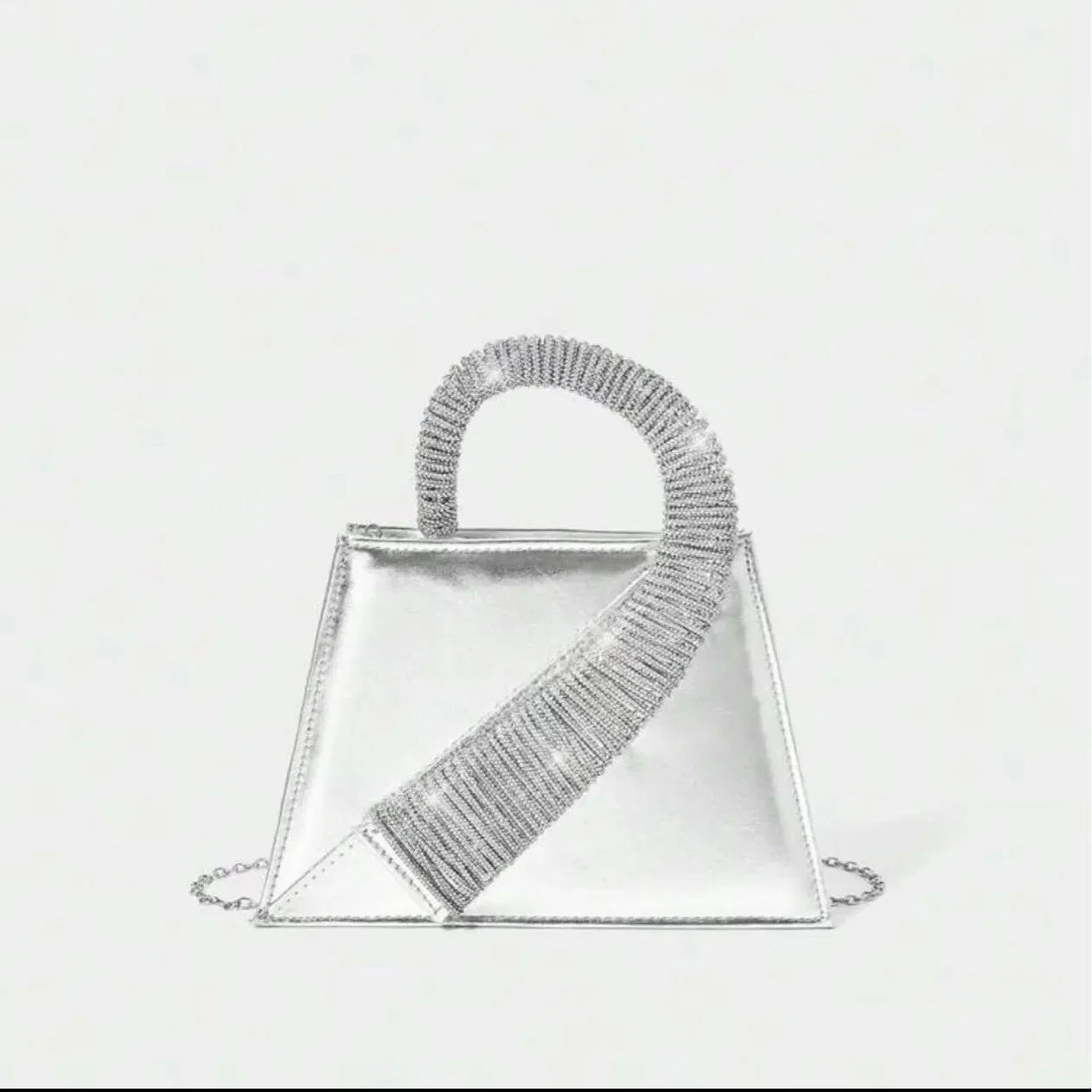 Sparkling Rhinestone Evening Handbag - Elegant Style