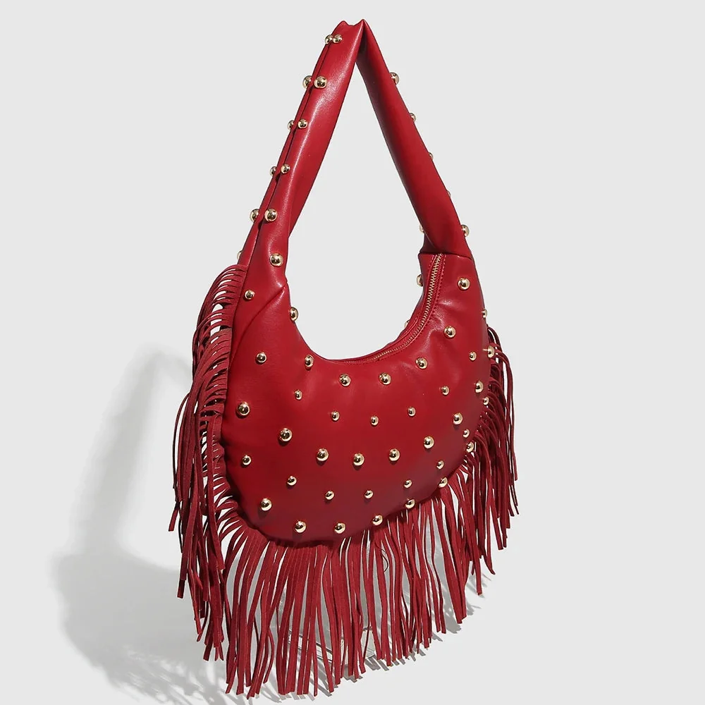 Playful Cloud Tassel Handbag