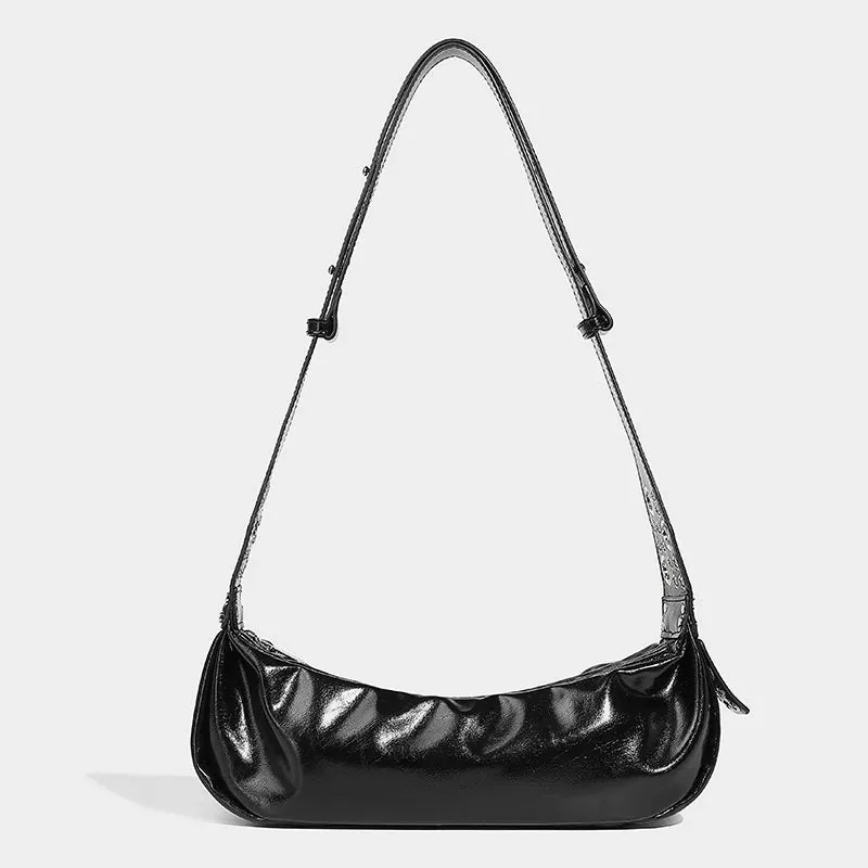 Leather Shoulder Bag - Stylish and Practical