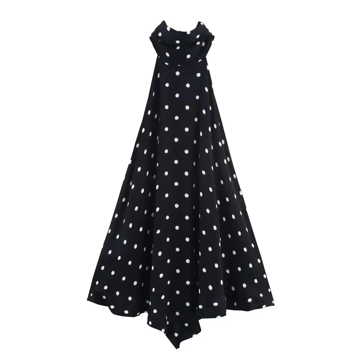 Black Backless Halter Crop Top