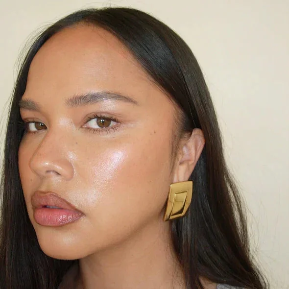 Chic Geometric Earrings in Gold or Silver Plating