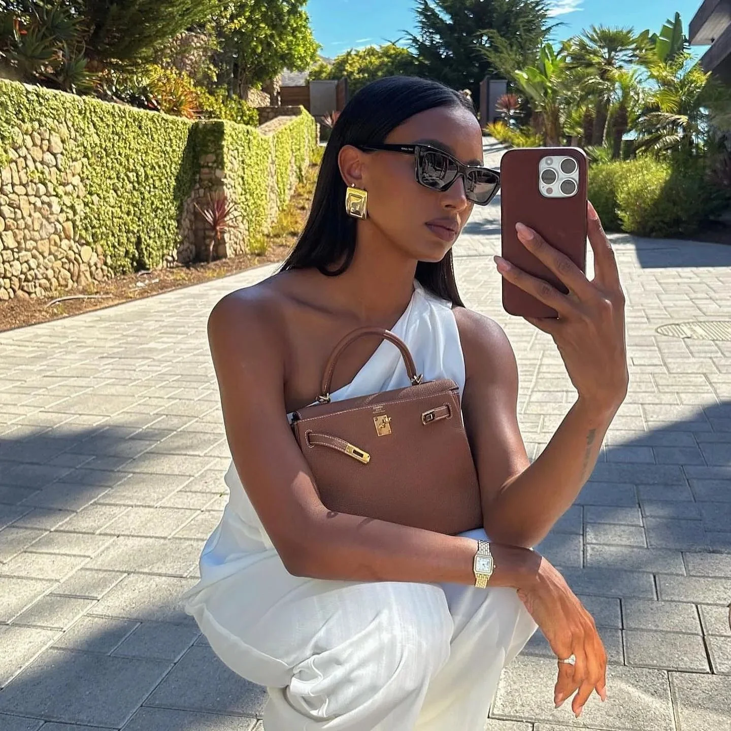 Chic Geometric Earrings in Gold or Silver Plating