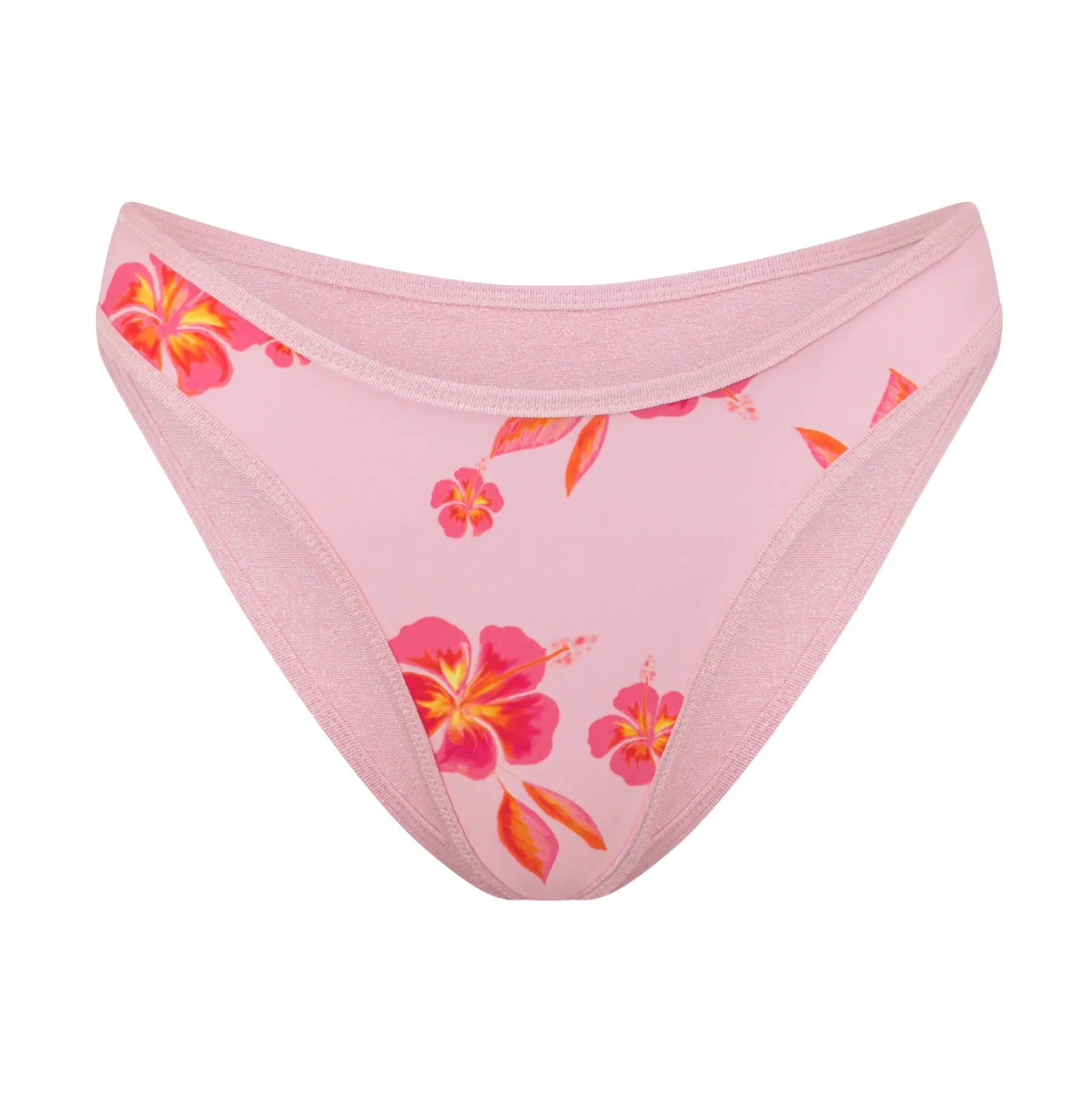 Maui Floral Reversible Bikini - Vibrant Pink Print