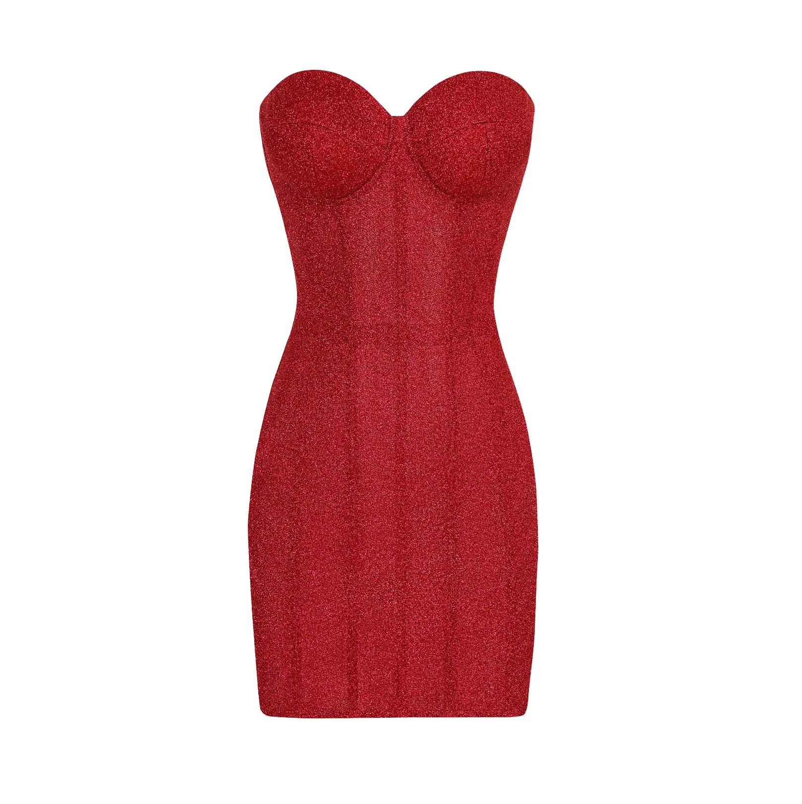 Sparkling Glitter Corset Mini Dress - Premium Shimmering Design