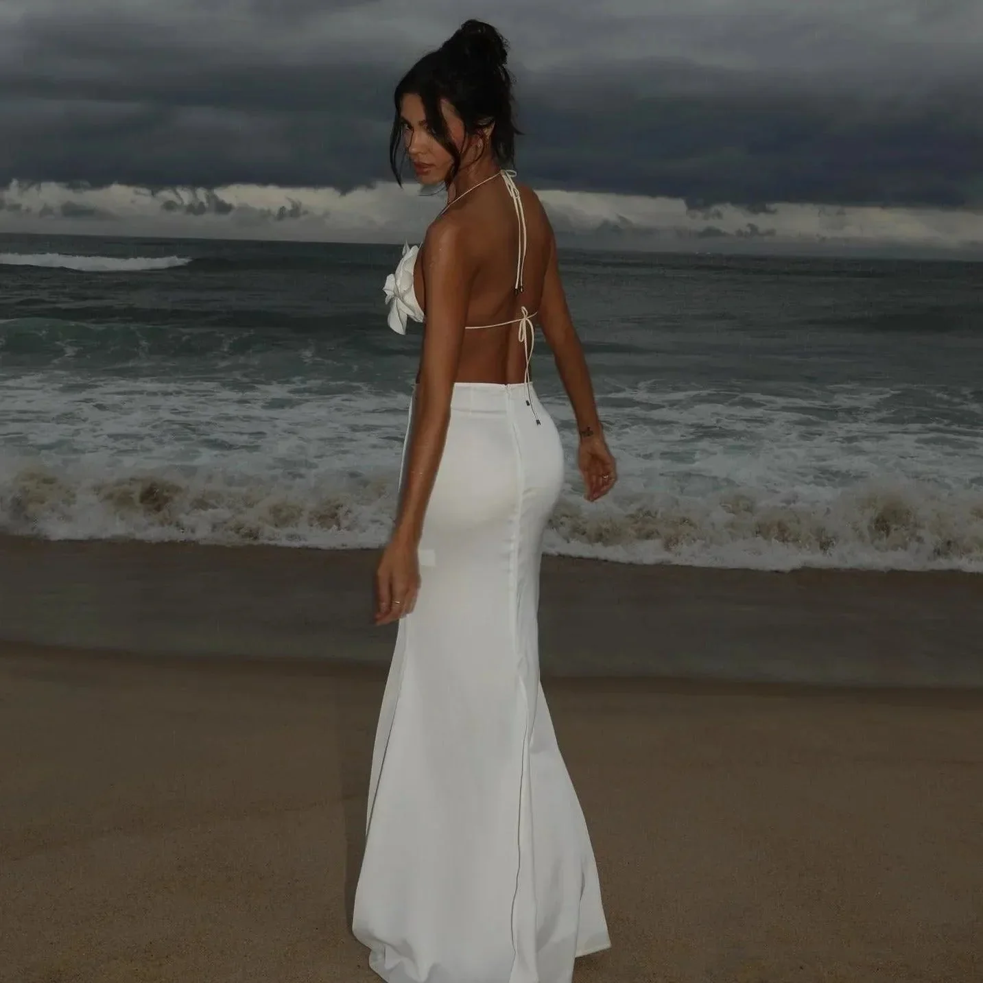 Chic White Two Piece Set for Summer Days