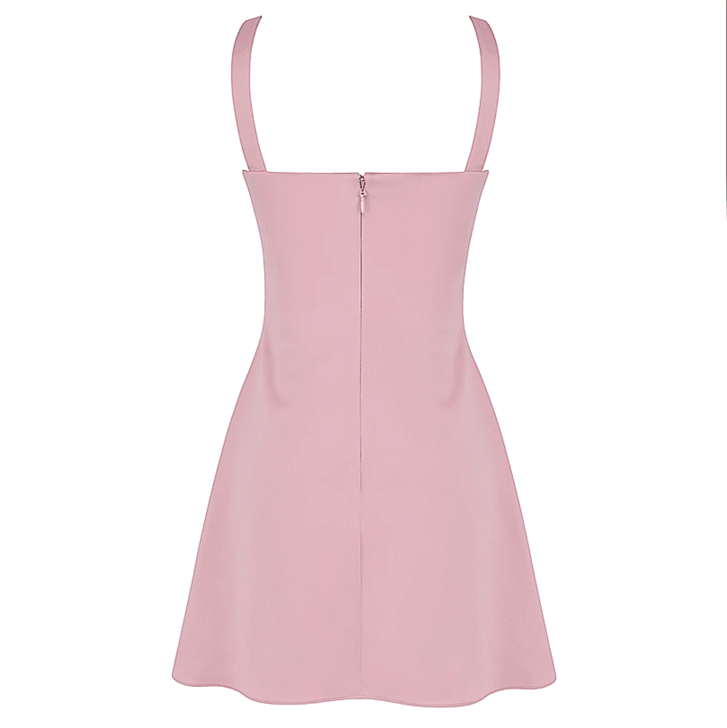 Pink Satin Mini Dress for Babies and Toddlers