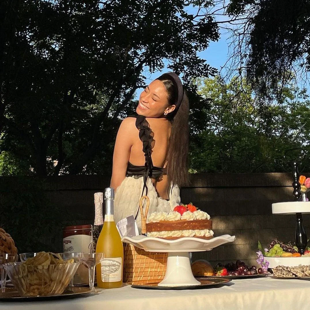 Elegant Organza Mini Dress with Lace-Up Back