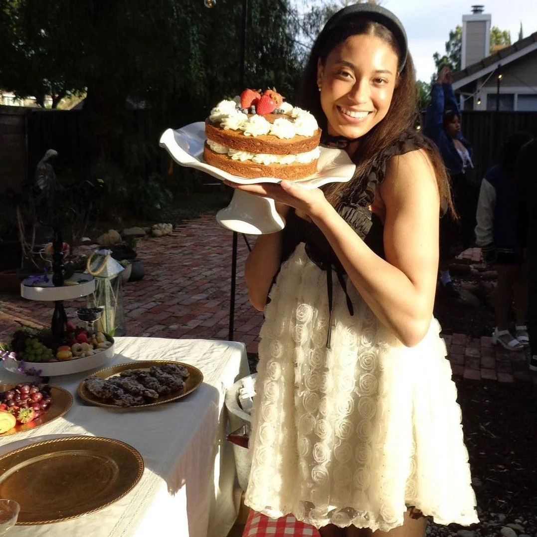 Elegant Organza Mini Dress with Lace-Up Back