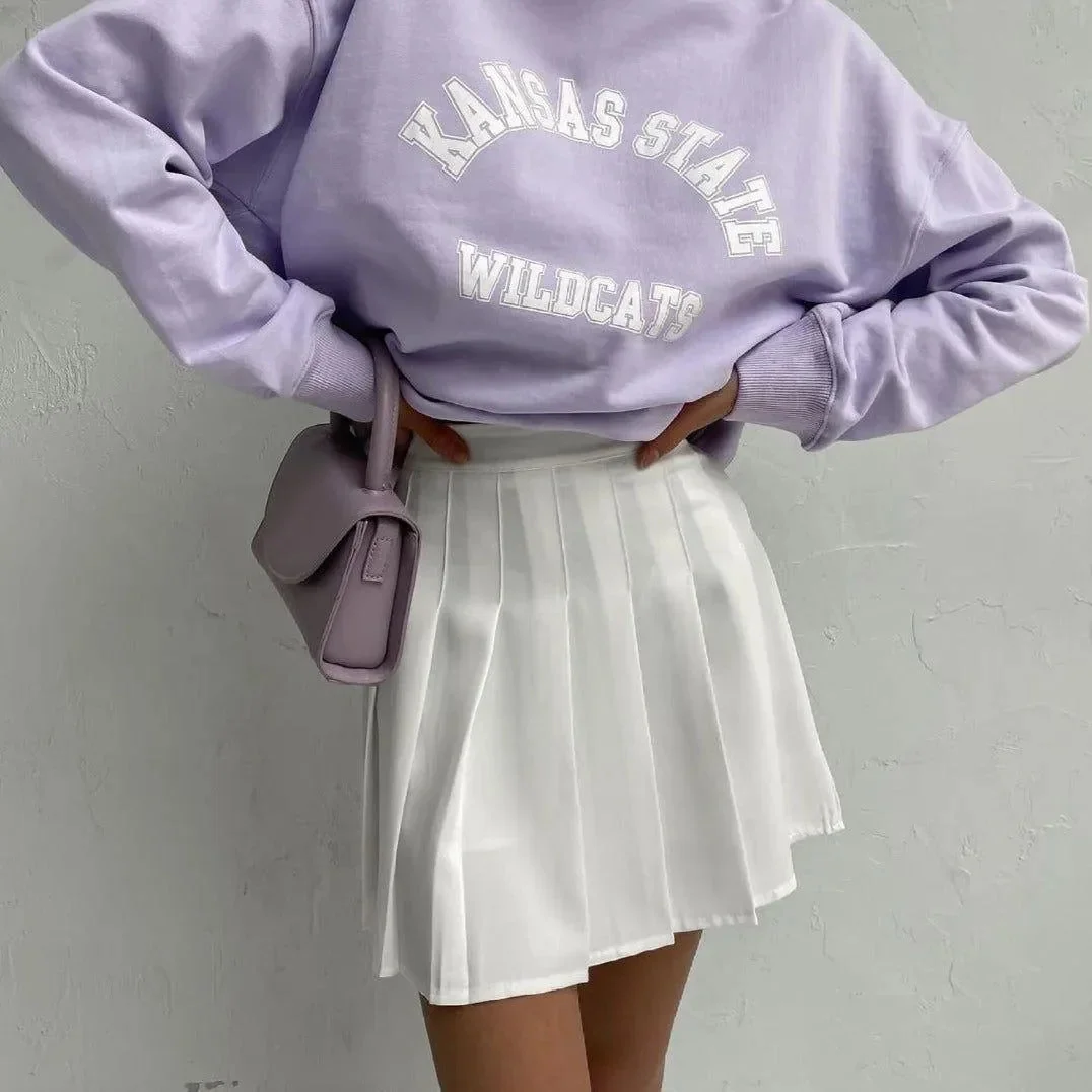 Ruffle Tiered Mini Skirt in England Style