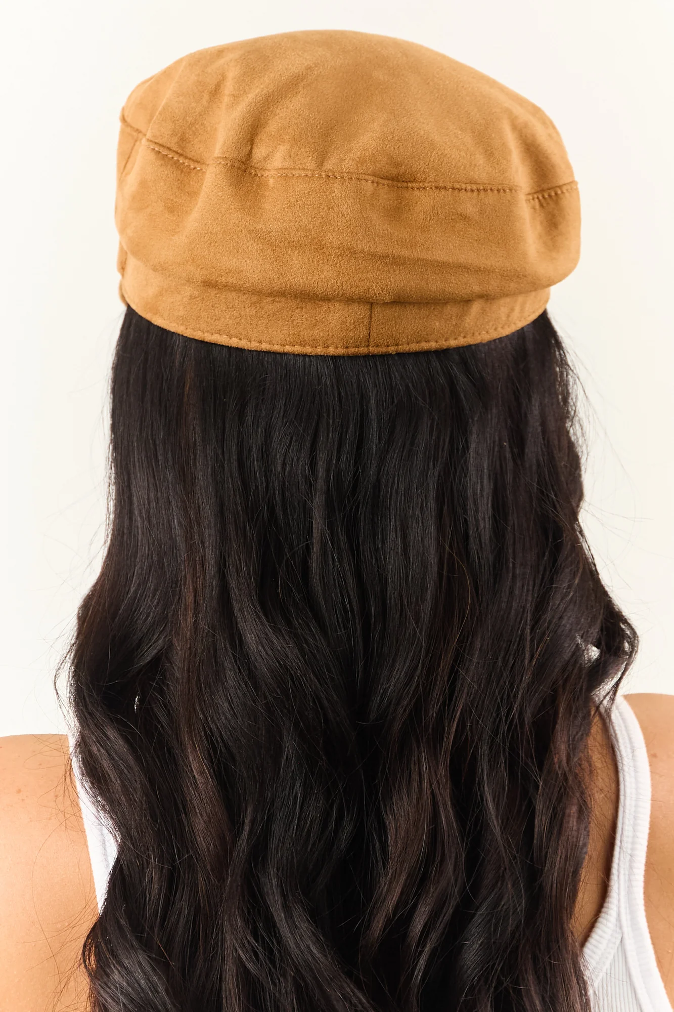 Stylish Copper Studded Beret Hat