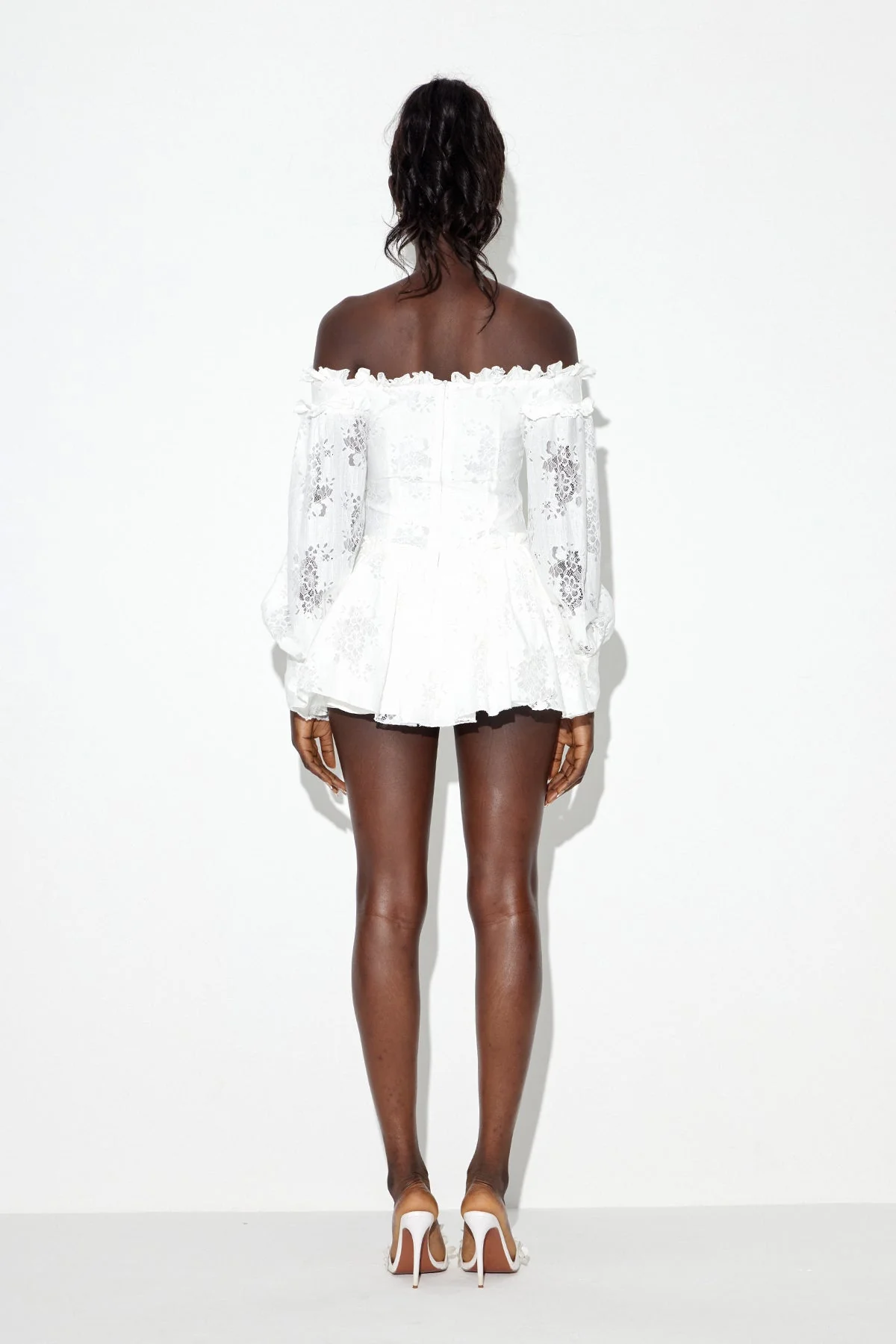 Floral Off Shoulder Mini Dress - Versatile Elegance for Any Occasion