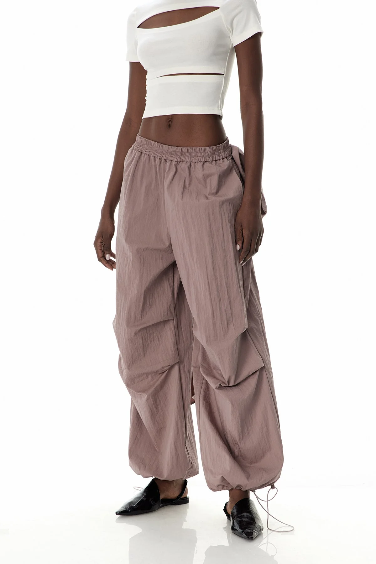 Pink Wide Leg Bow Pants for Stylish Comfort
