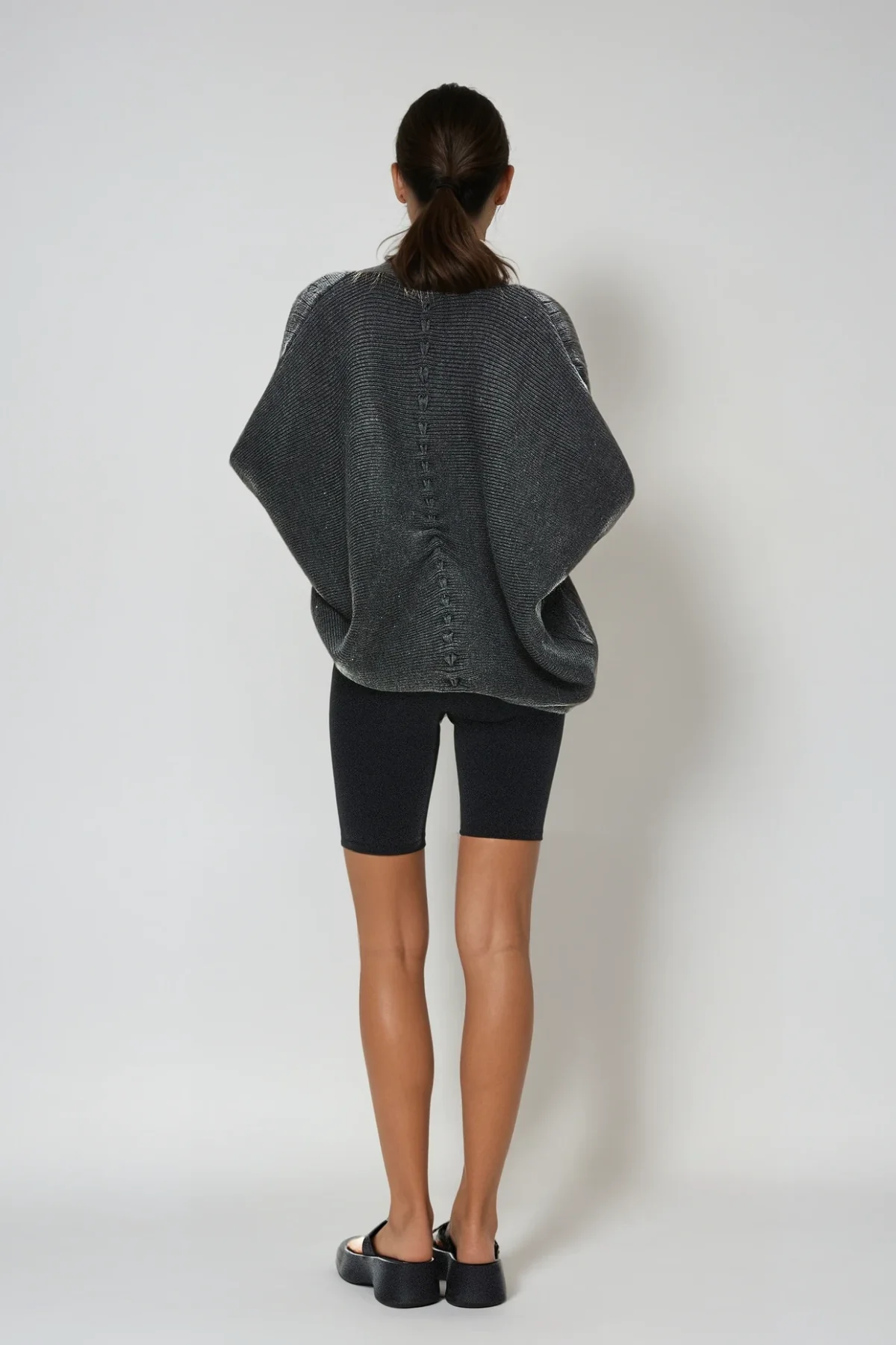 Plush Faux Fur Knit Jacket for Women