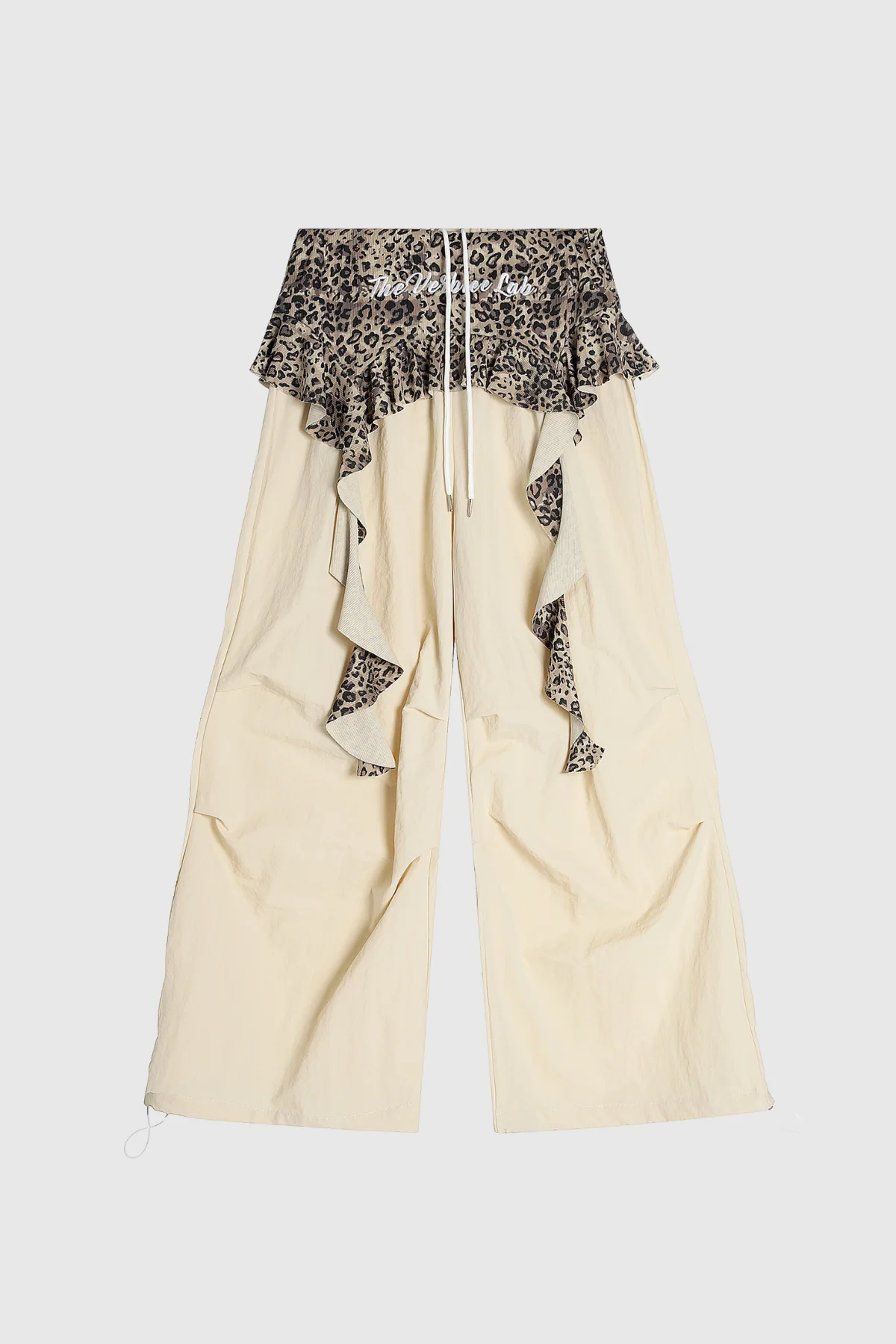 Apricot Leopard Ruffle Pants - Urban Edge Style