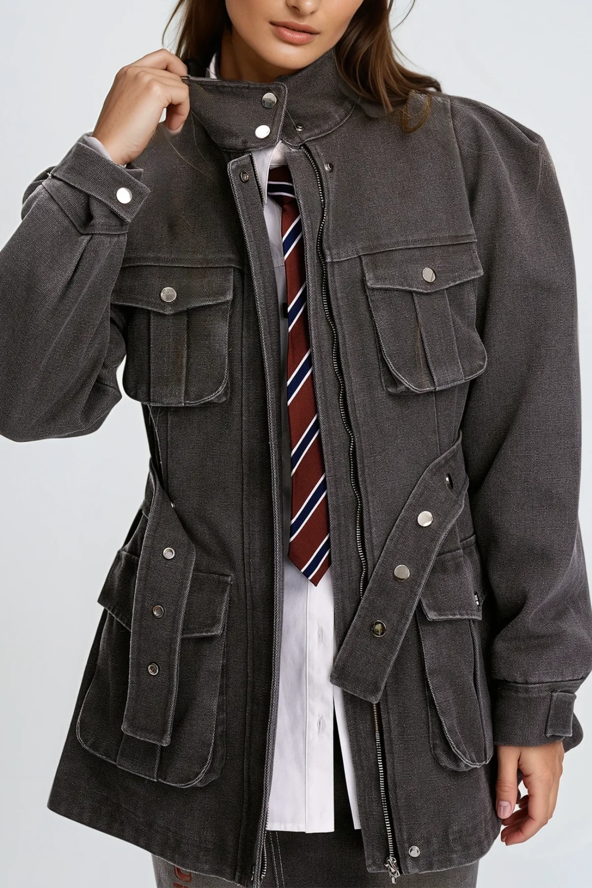 Classic Denim Pocket Jacket