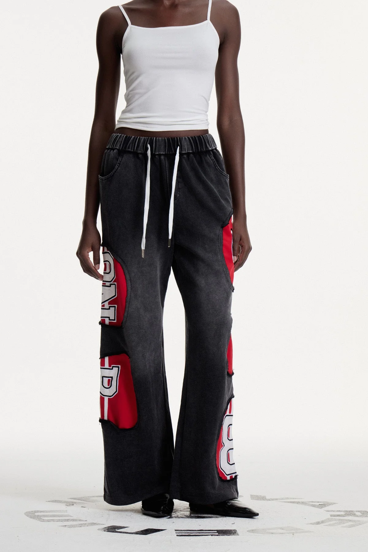 Stripe Print Pants for Modern Style