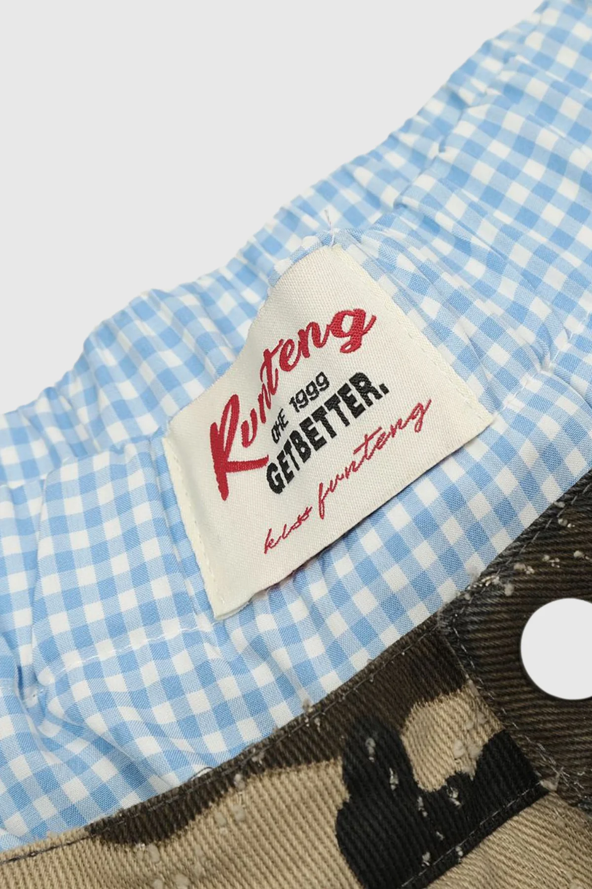 Urban Edge Camouflage Deconstruct Cargo Jeans