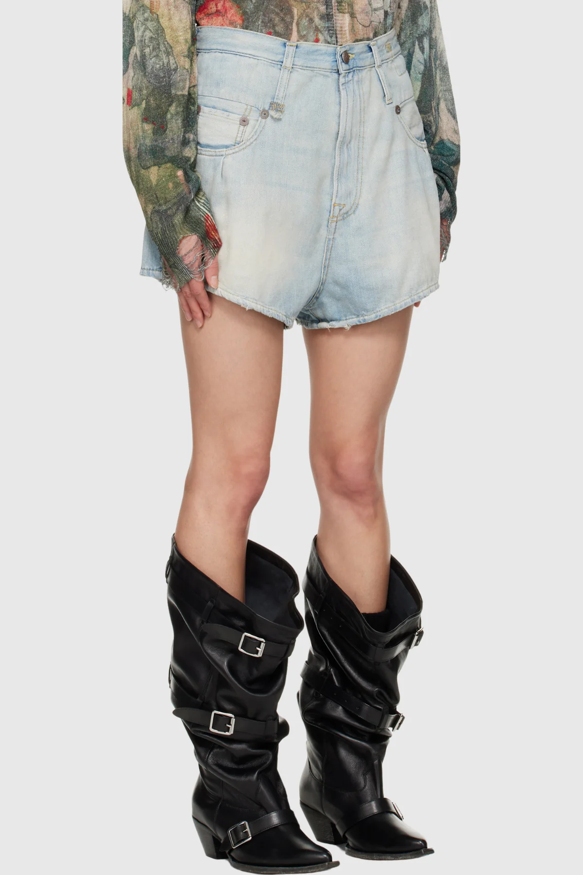 Classic Denim Shorts in Blue | Beren Womens Jeans