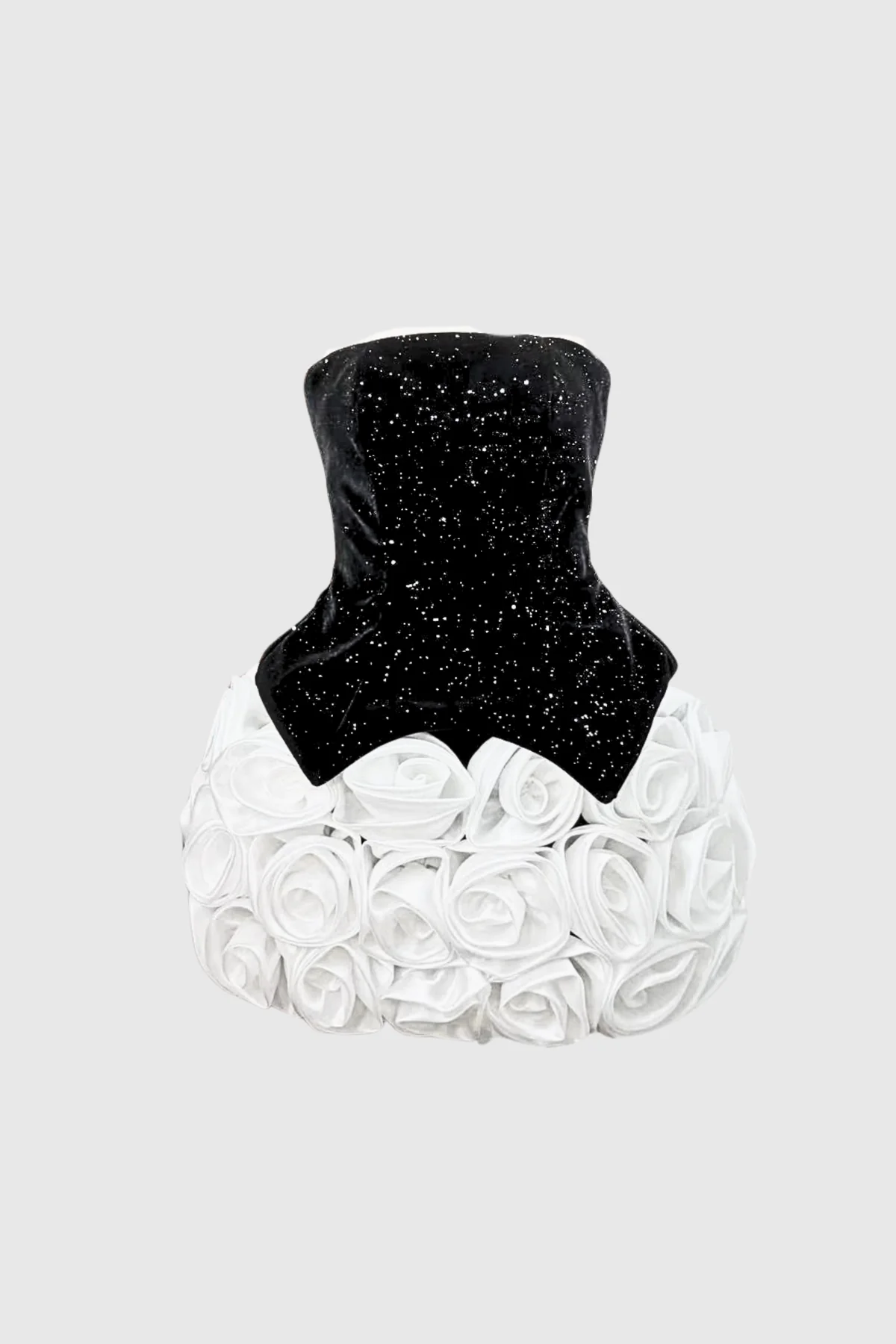Elegant Rhinestone Embellished Strapless Top for Women
