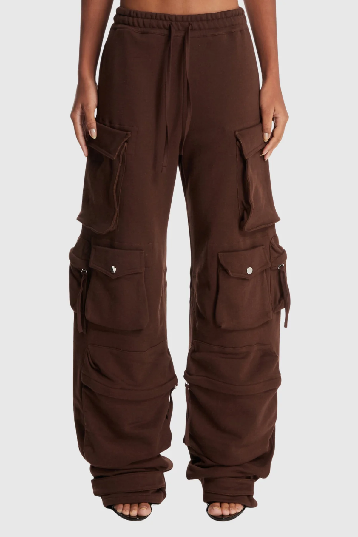 Brown Cargo Pants Modern Style Utility Wear