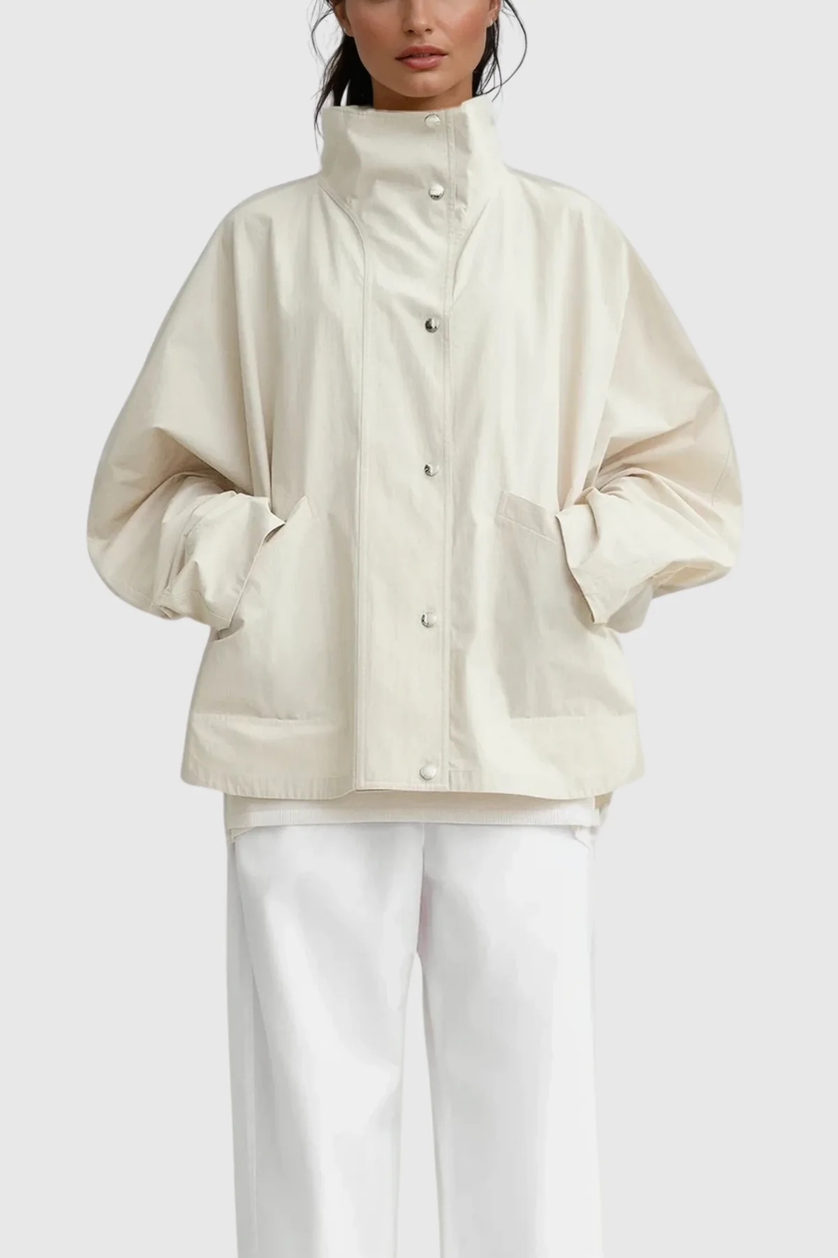 Durable Waterproof Shell Jacket for Outdoor Activities