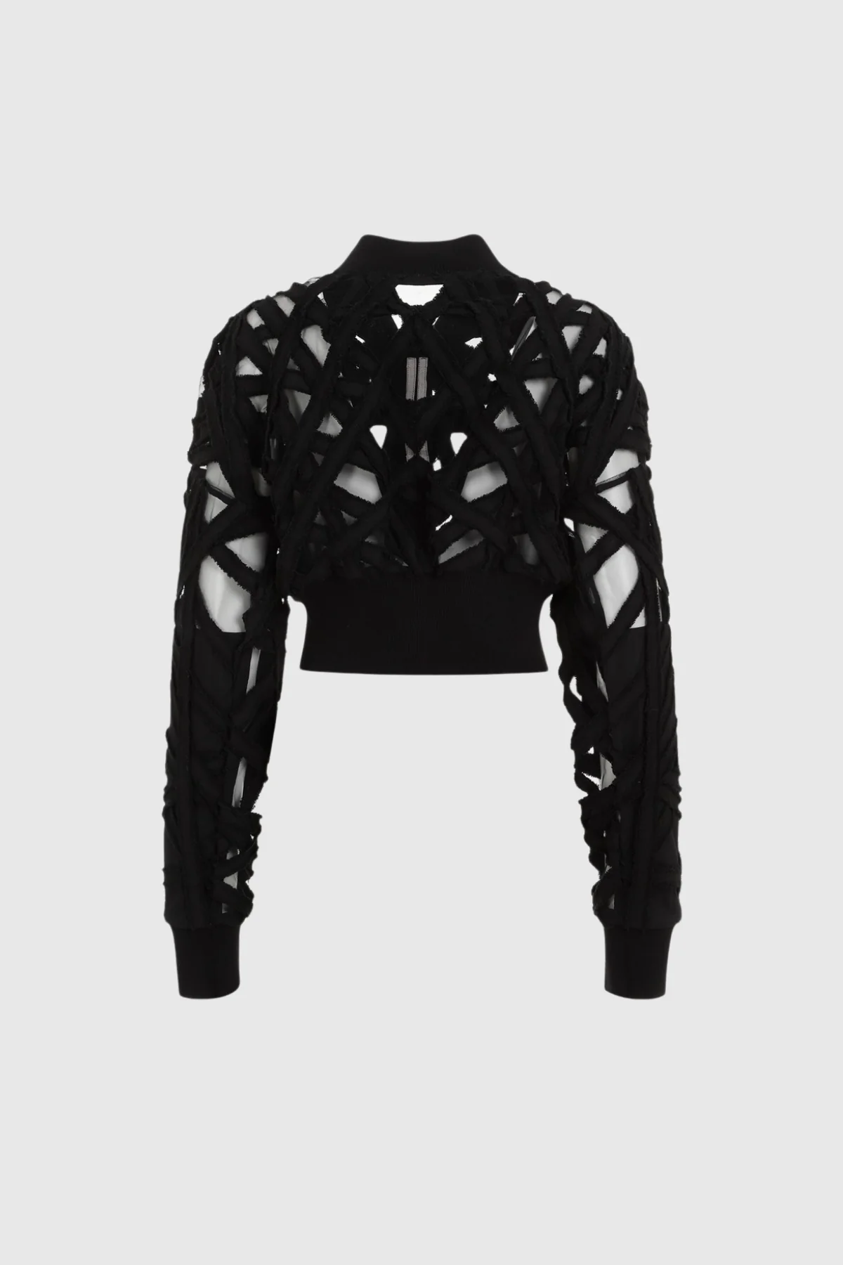 Cutout Structured Jacket in Clarette