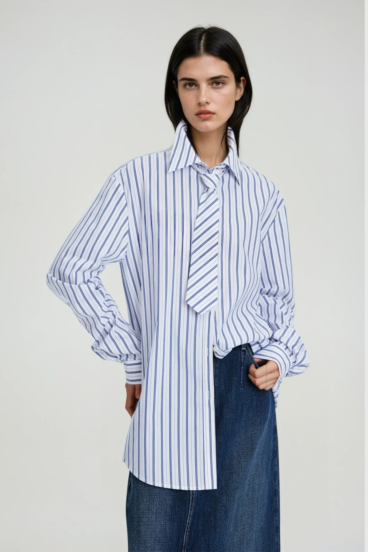Striped Classic Shirt - Versatile and Sophisticated Style
