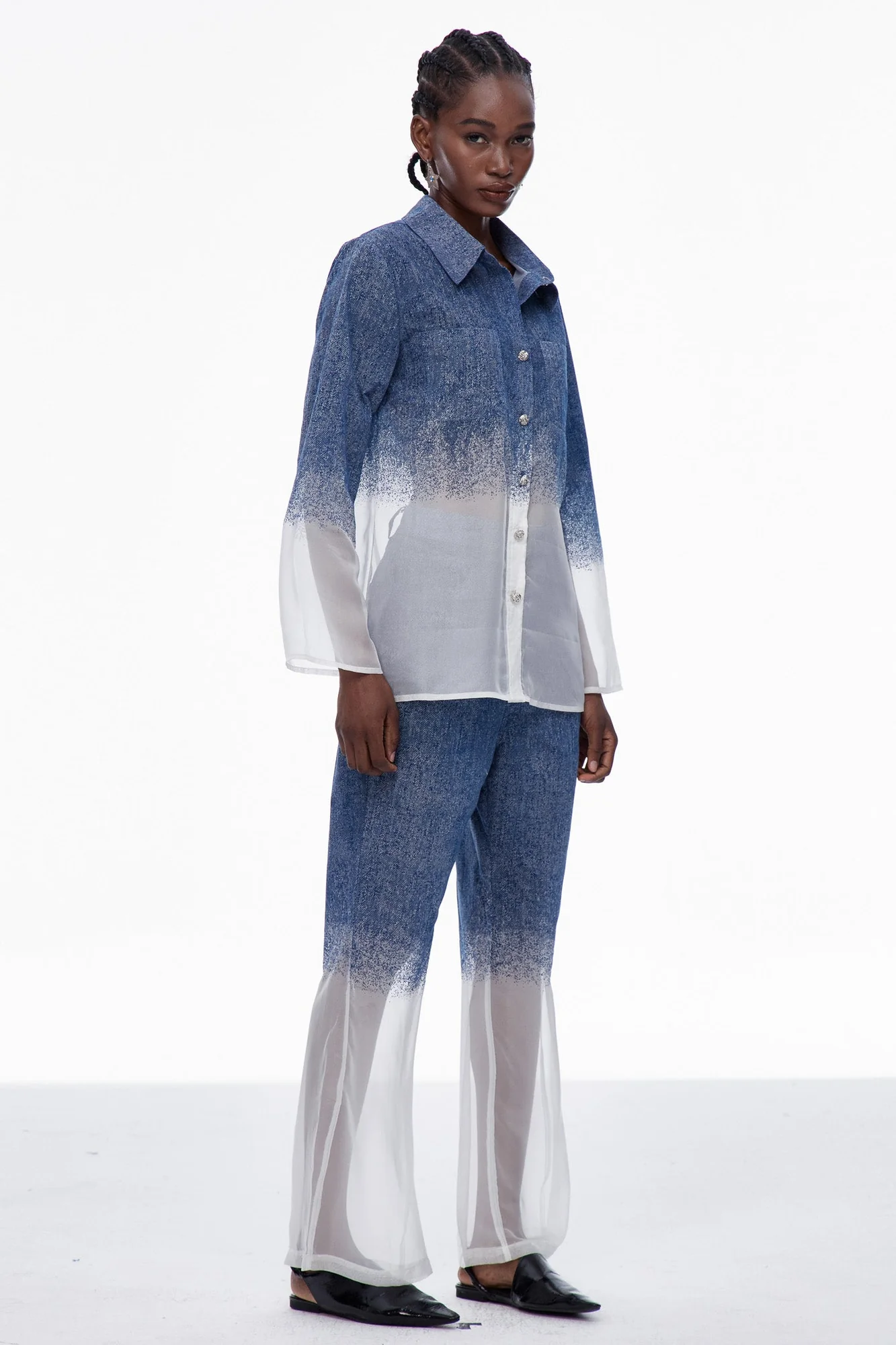 Blue Chic Hayley Pants Set