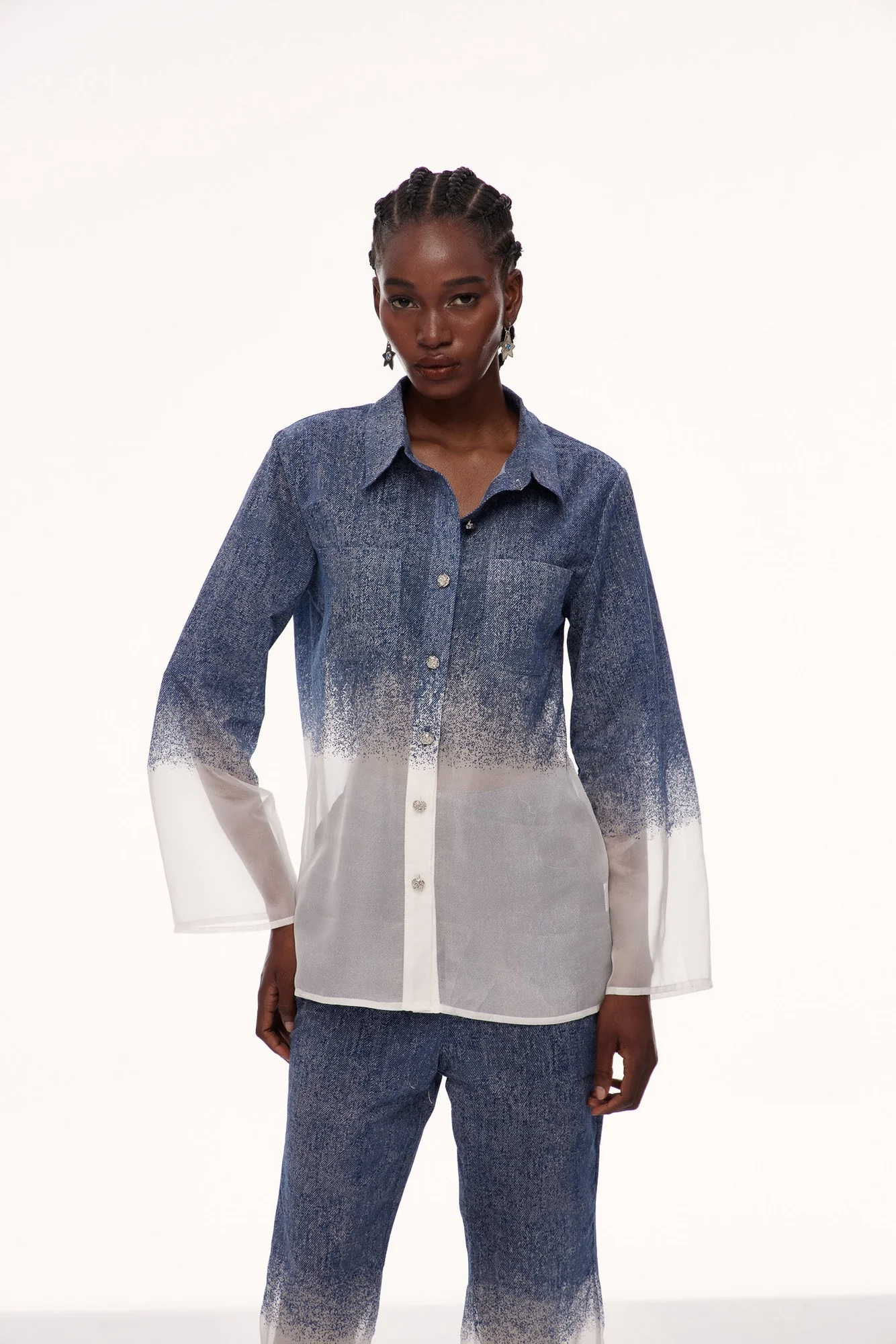 Blue Chic Hayley Pants Set