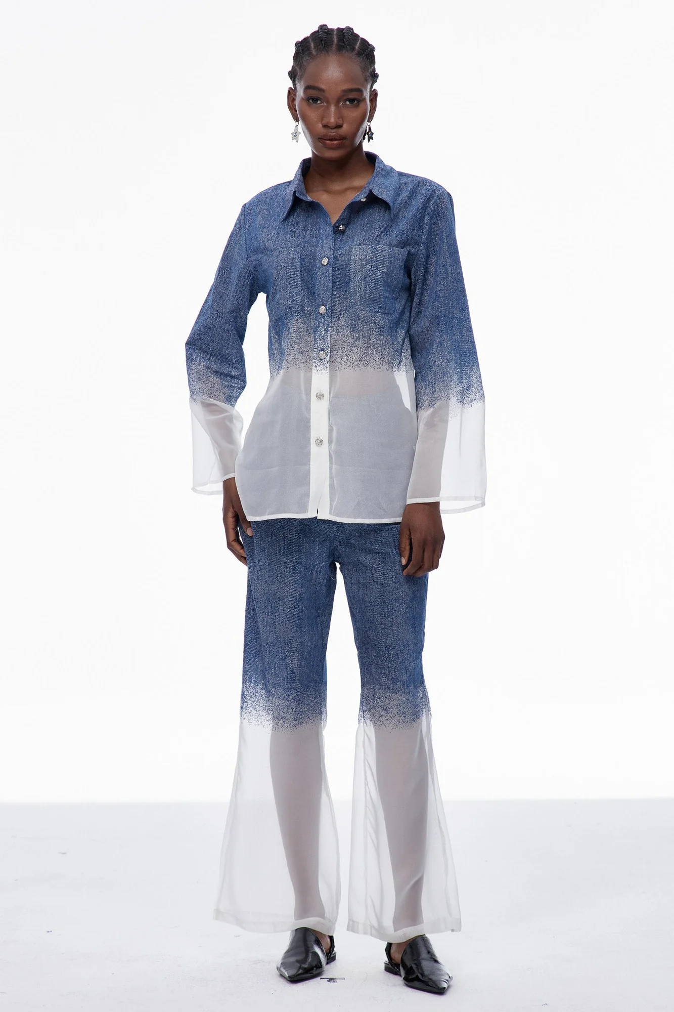 Blue Chic Hayley Pants Set