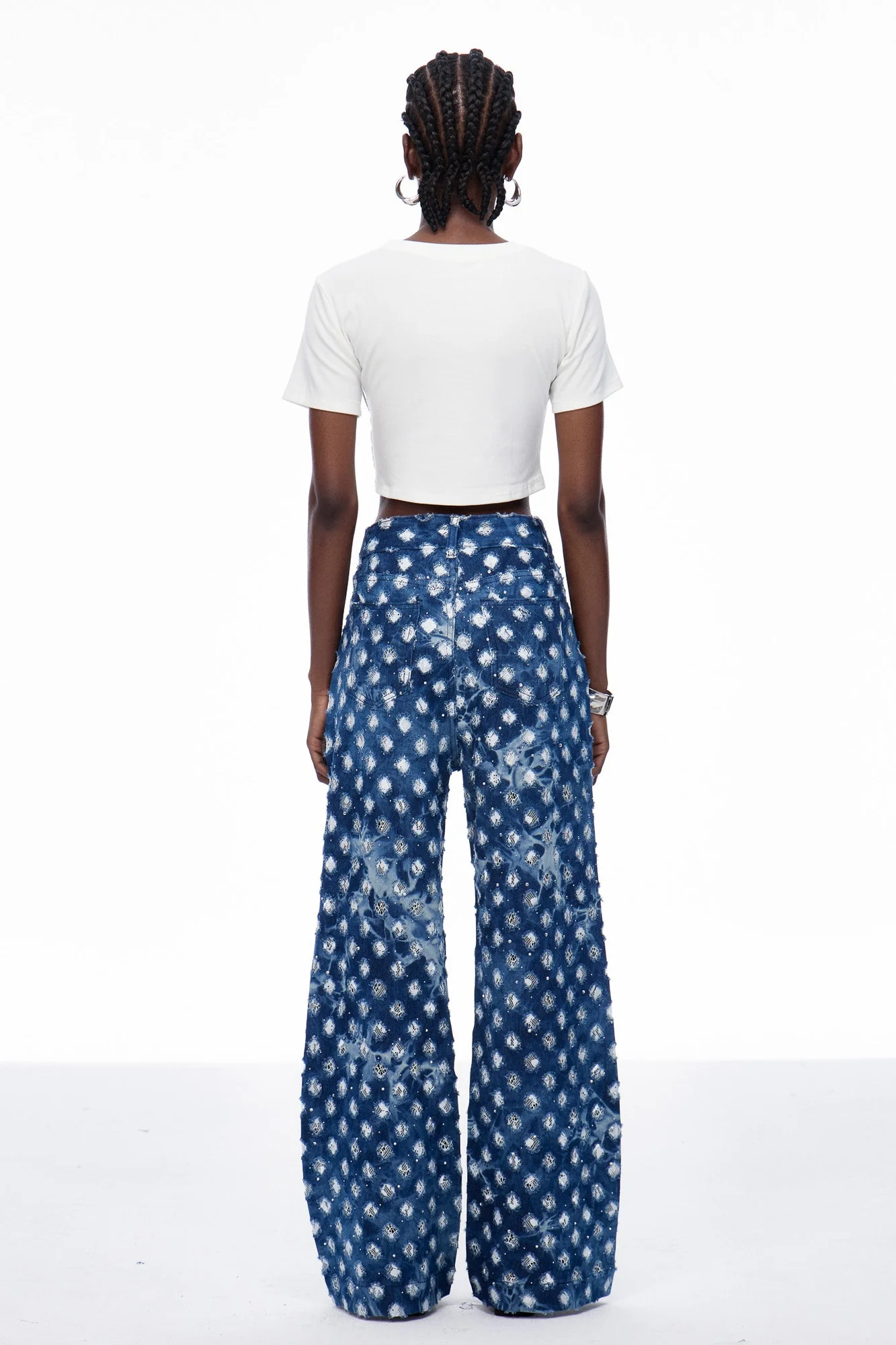 Chain Corset Top in White | Stylish Urban Edge Fashion