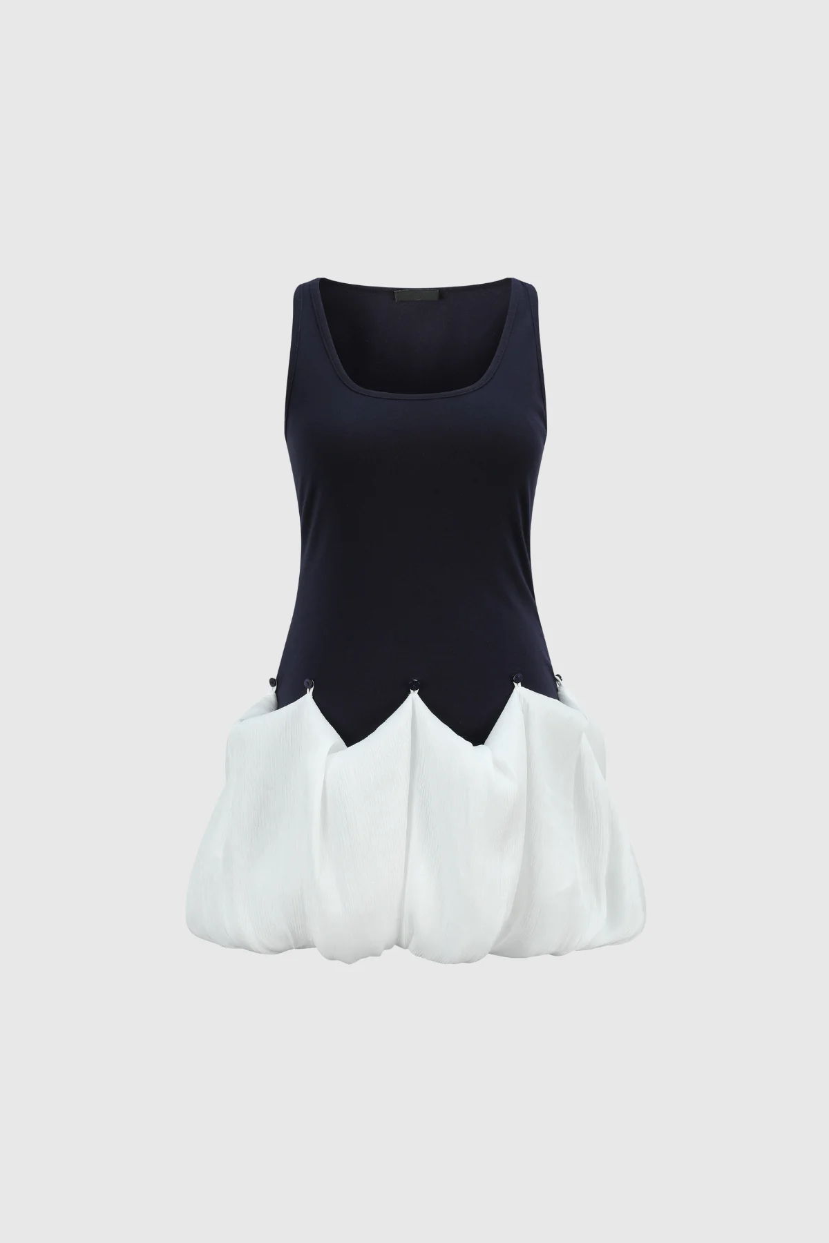 Blue Ruch Mini Dress Ideal for Sophisticated Outings