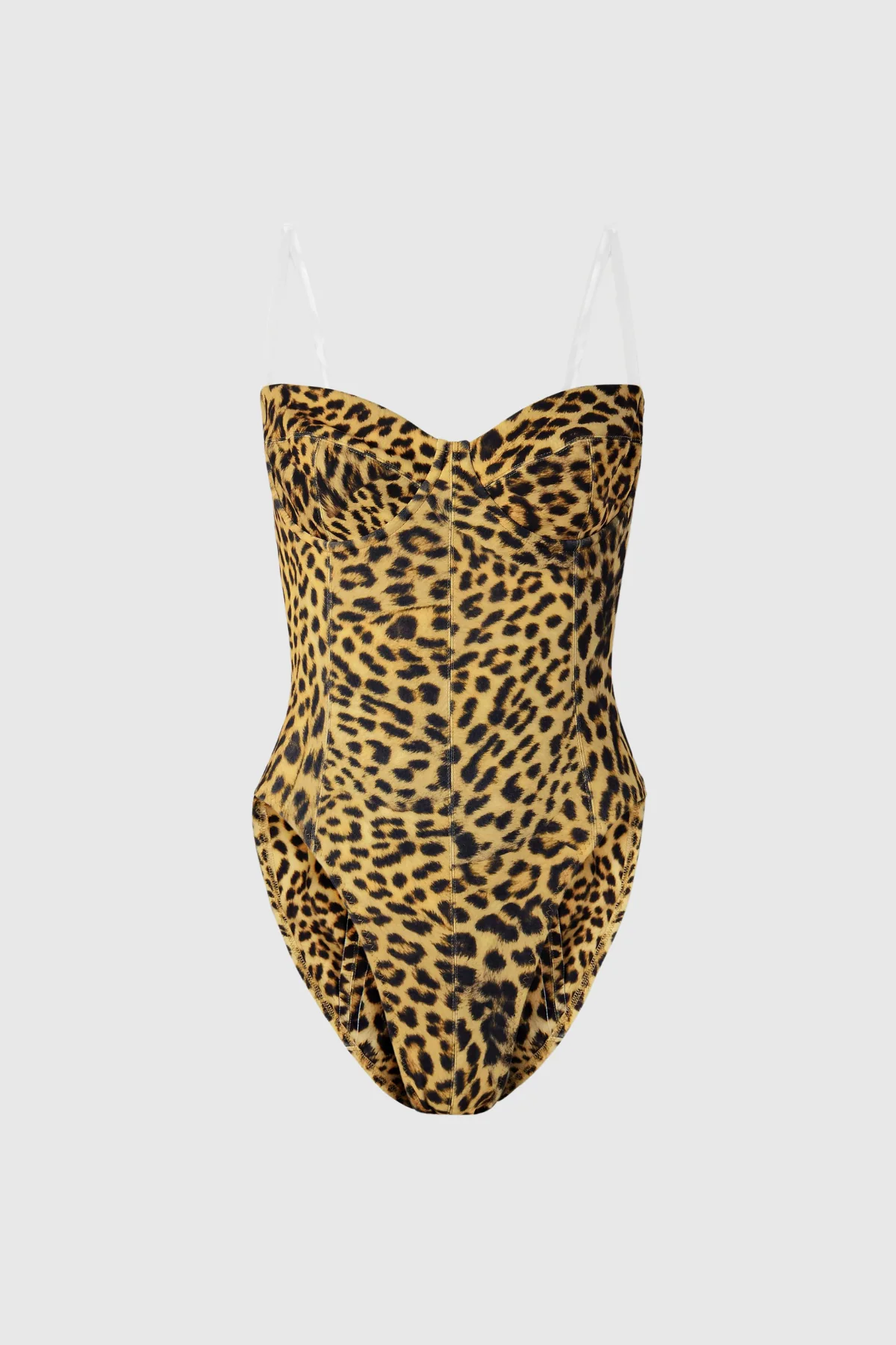 Leopard Print Bodycon Romper