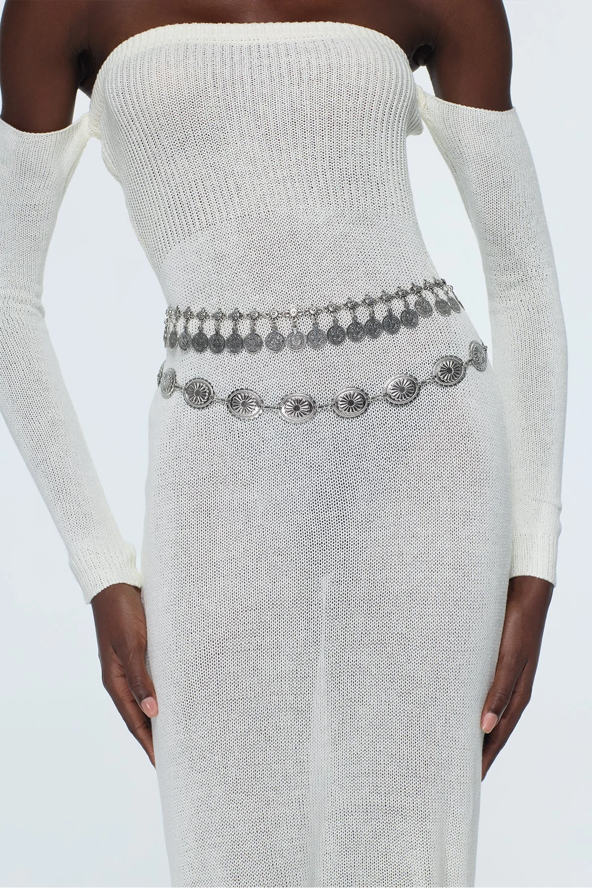 Elegant Double Belt - Decorative Accessory for Enhanced Style