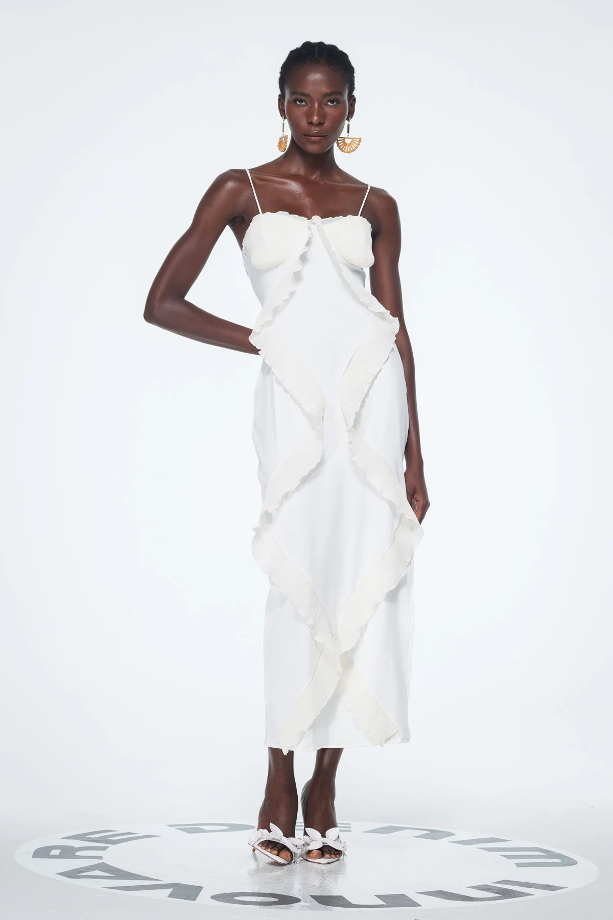 White Spaghetti Strap Maxi Dress - Elegant Style and Comfort