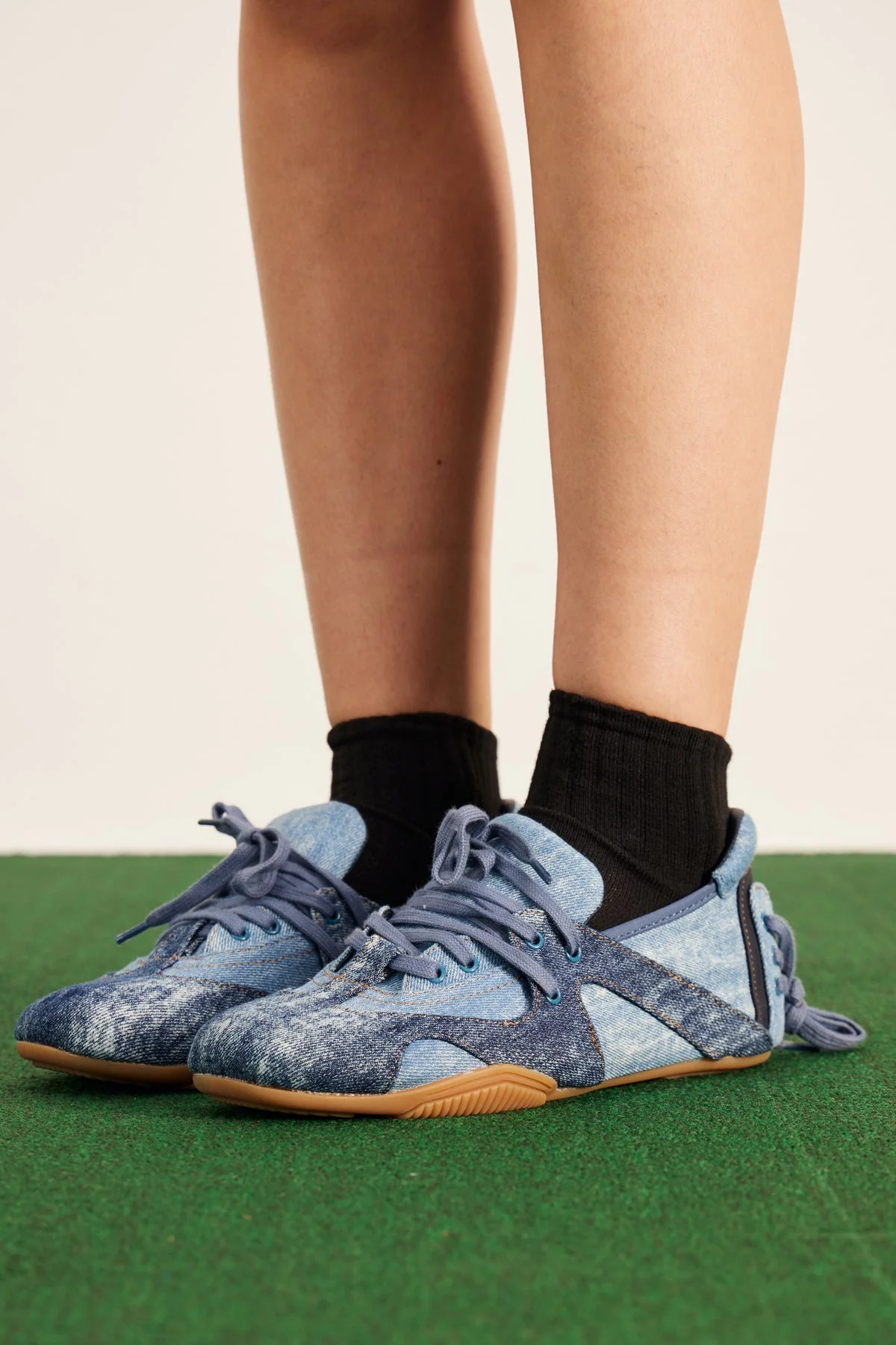 Denim Bow Flats - Comfort & Style | Innovare Denim