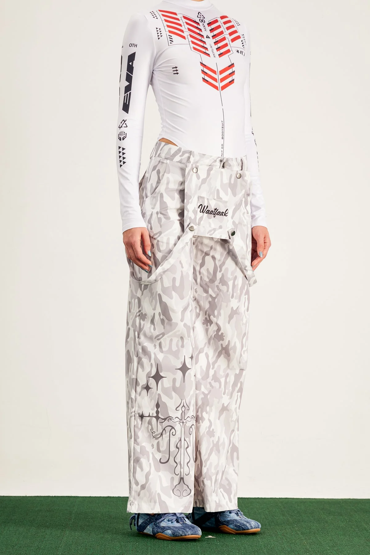 Urban Edge Camouflage Print Pants