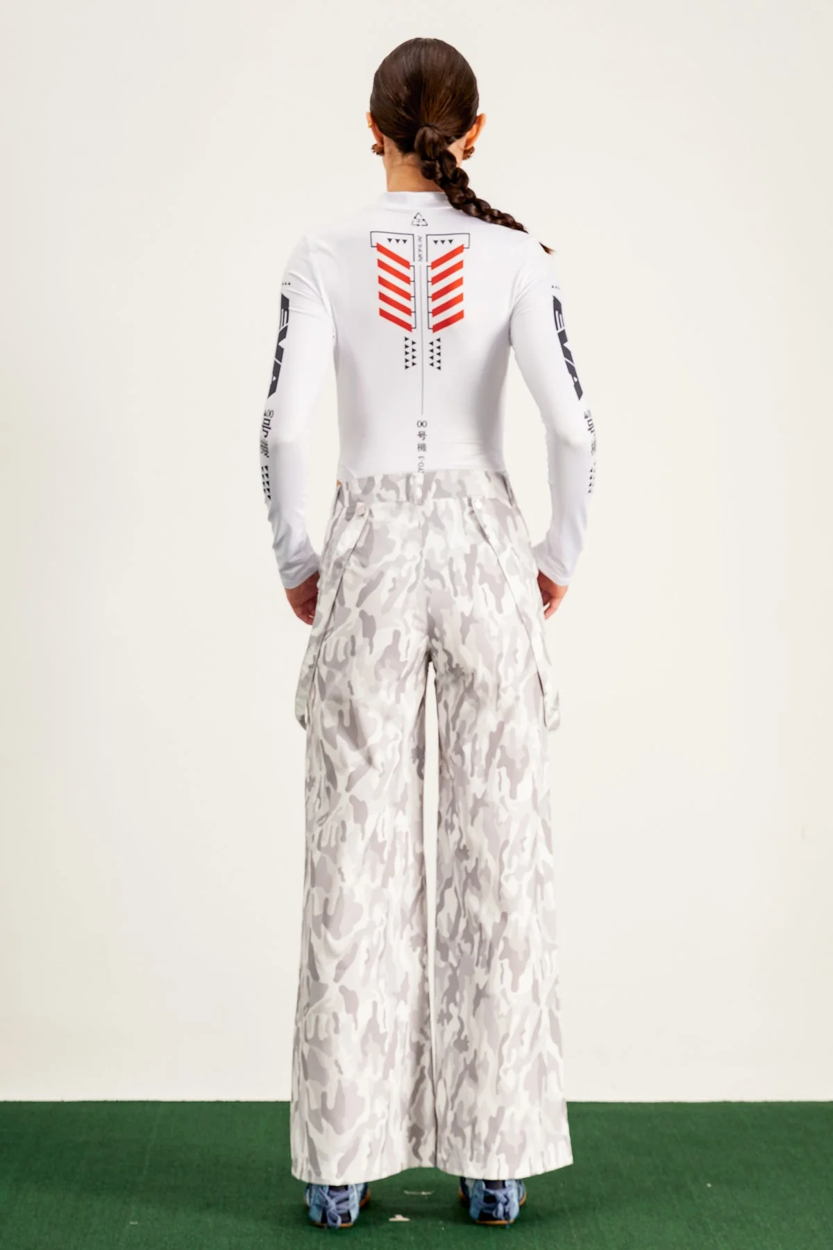 Urban Edge Camouflage Print Pants