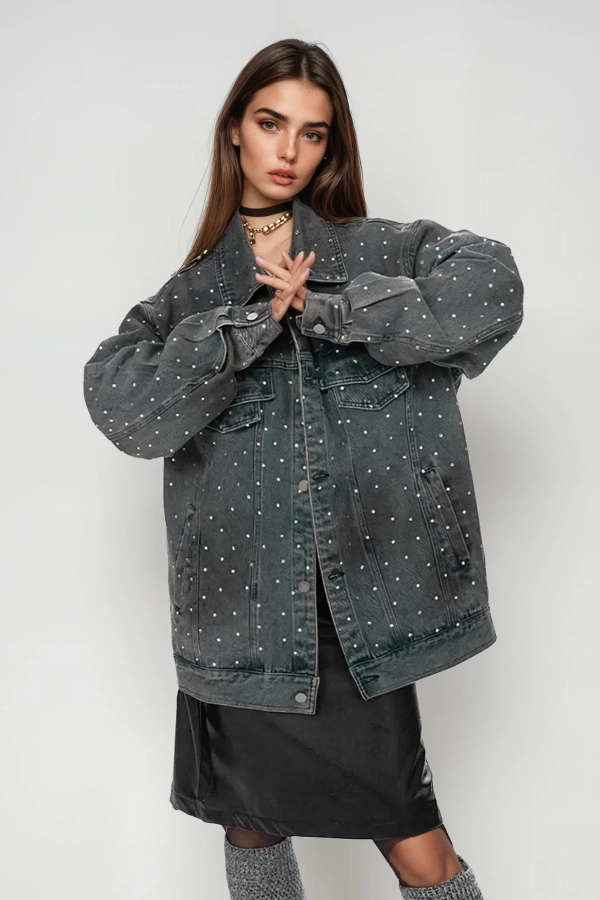 Embellished Denim Jacket