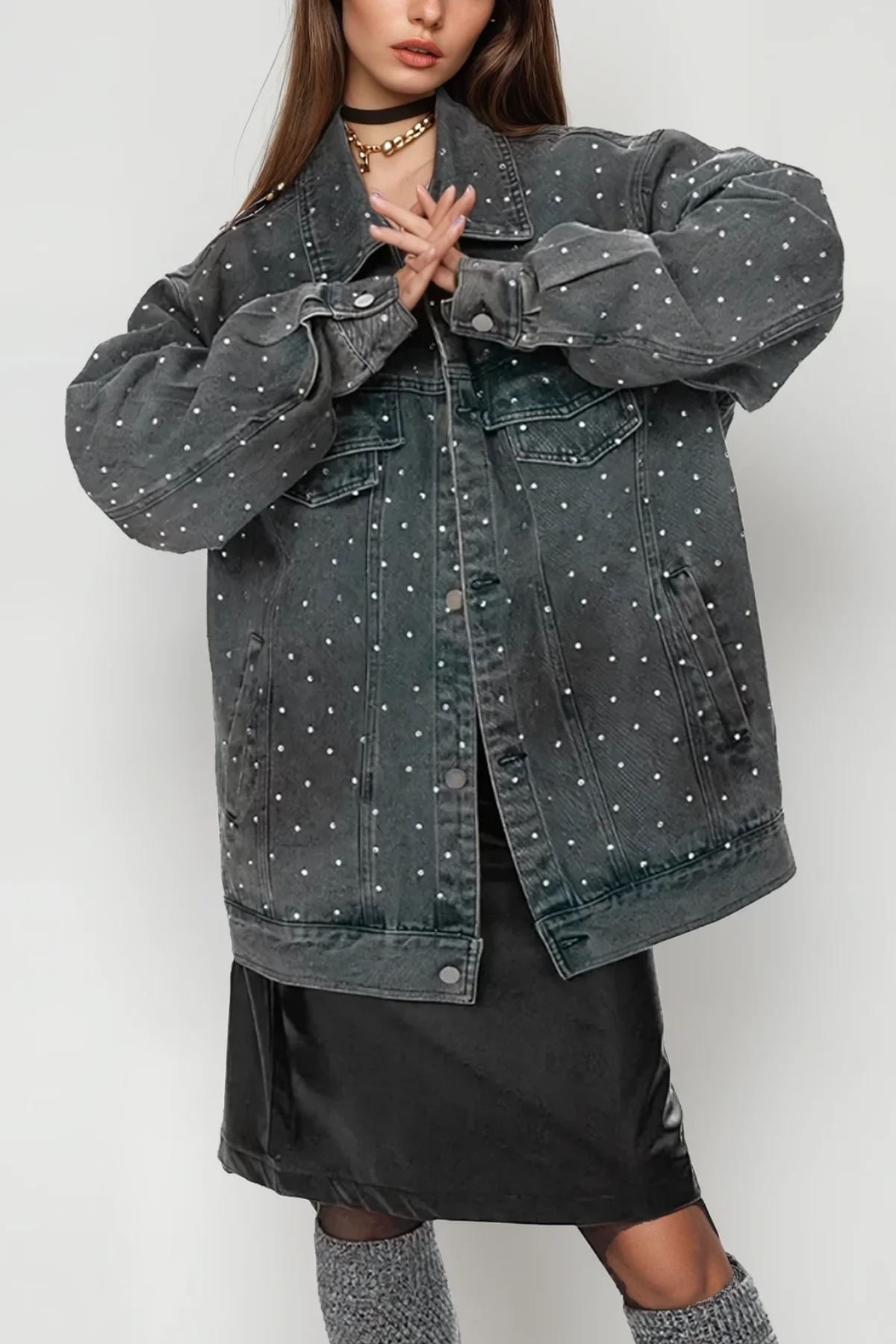 Embellished Denim Jacket