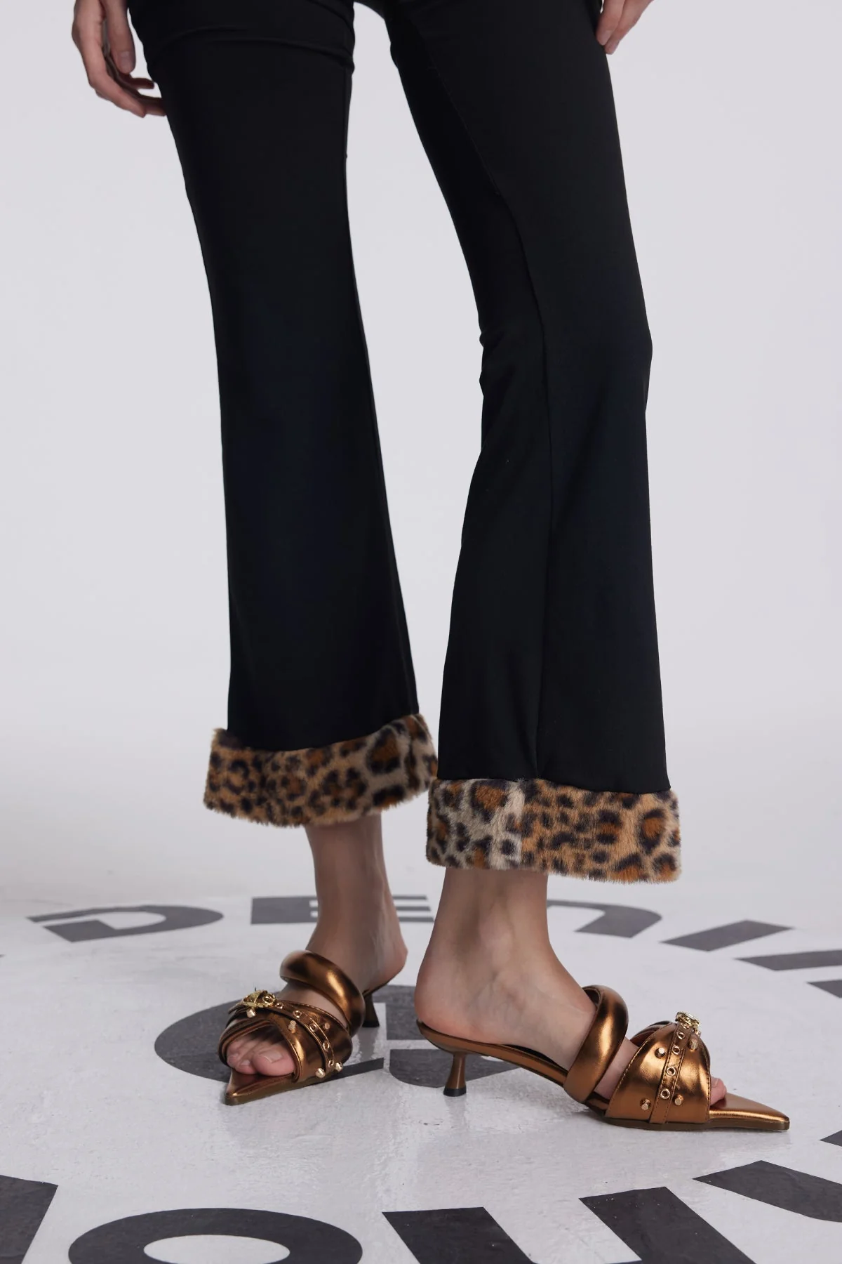 Studded Buckle Sandals - Trendy Comfortable Footwear