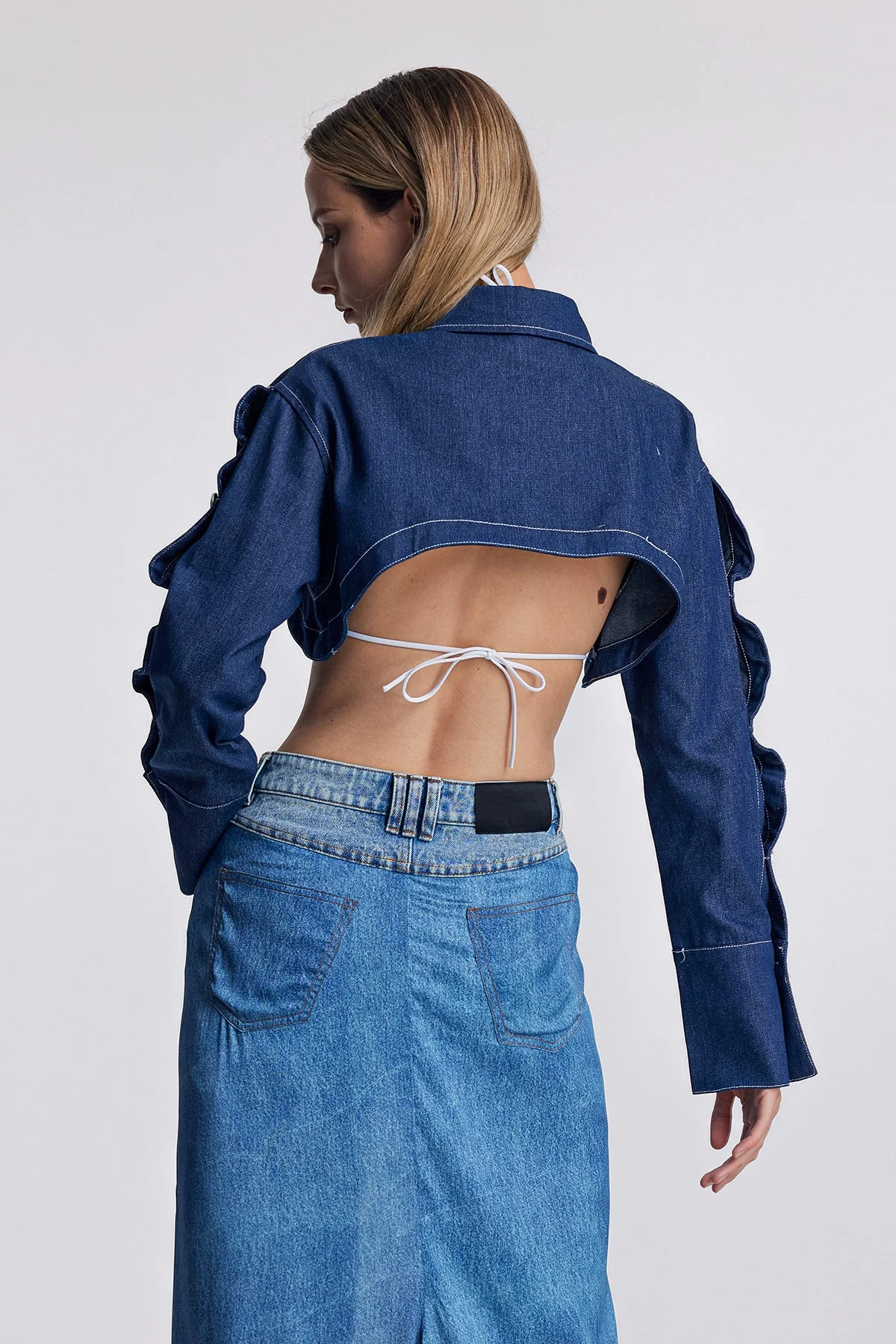 Denim Short Jacket - Stylish & Comfortable Urban Edge Wear