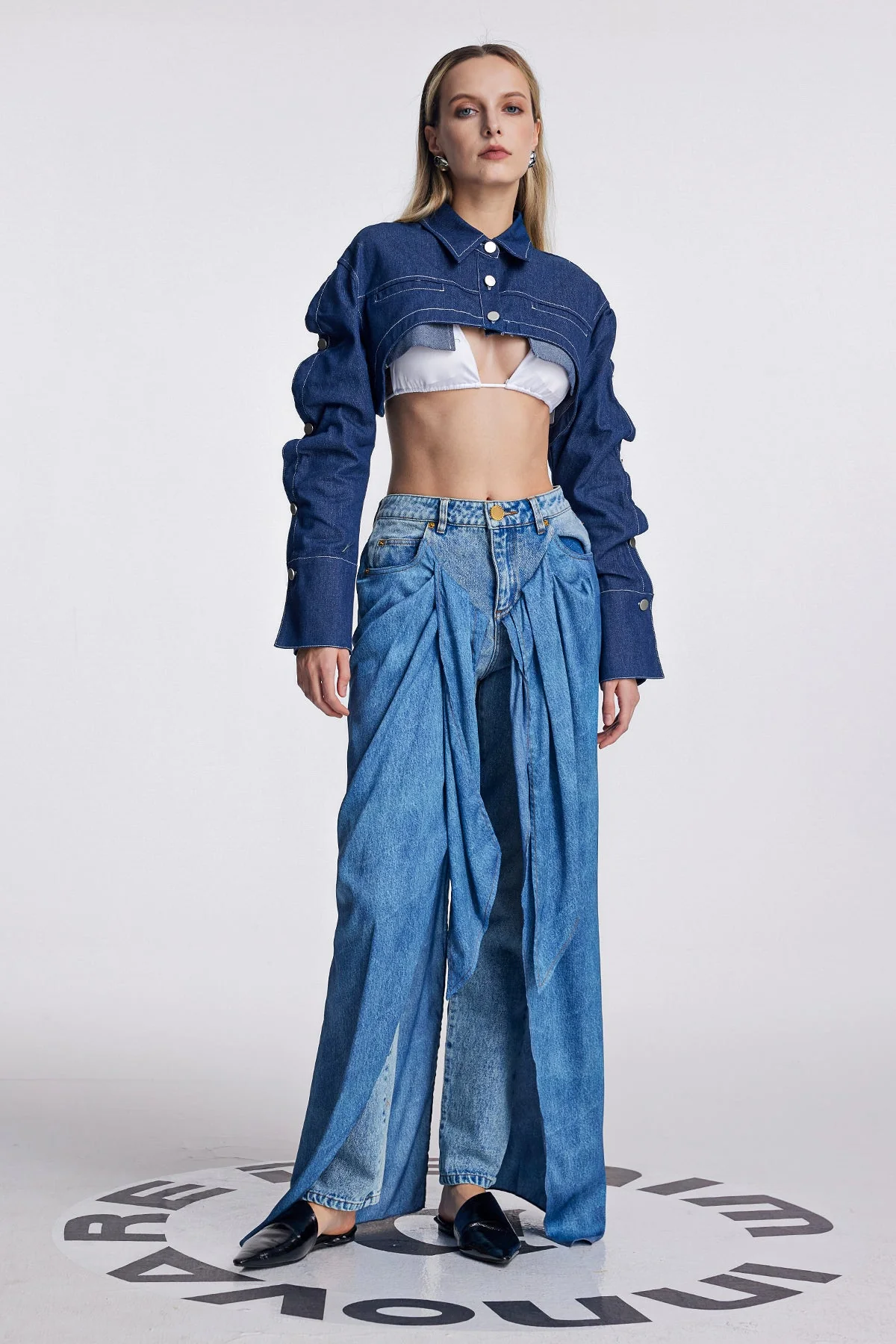 Denim Short Jacket - Stylish & Comfortable Urban Edge Wear