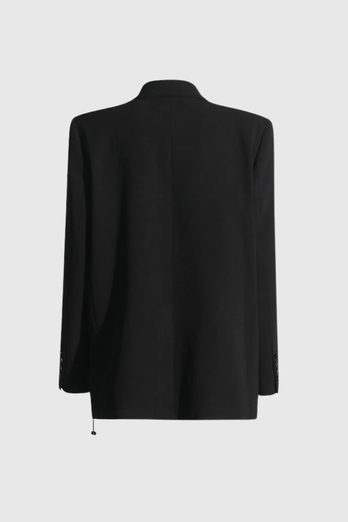 Elegant Black Butterfly Lapel Blazer