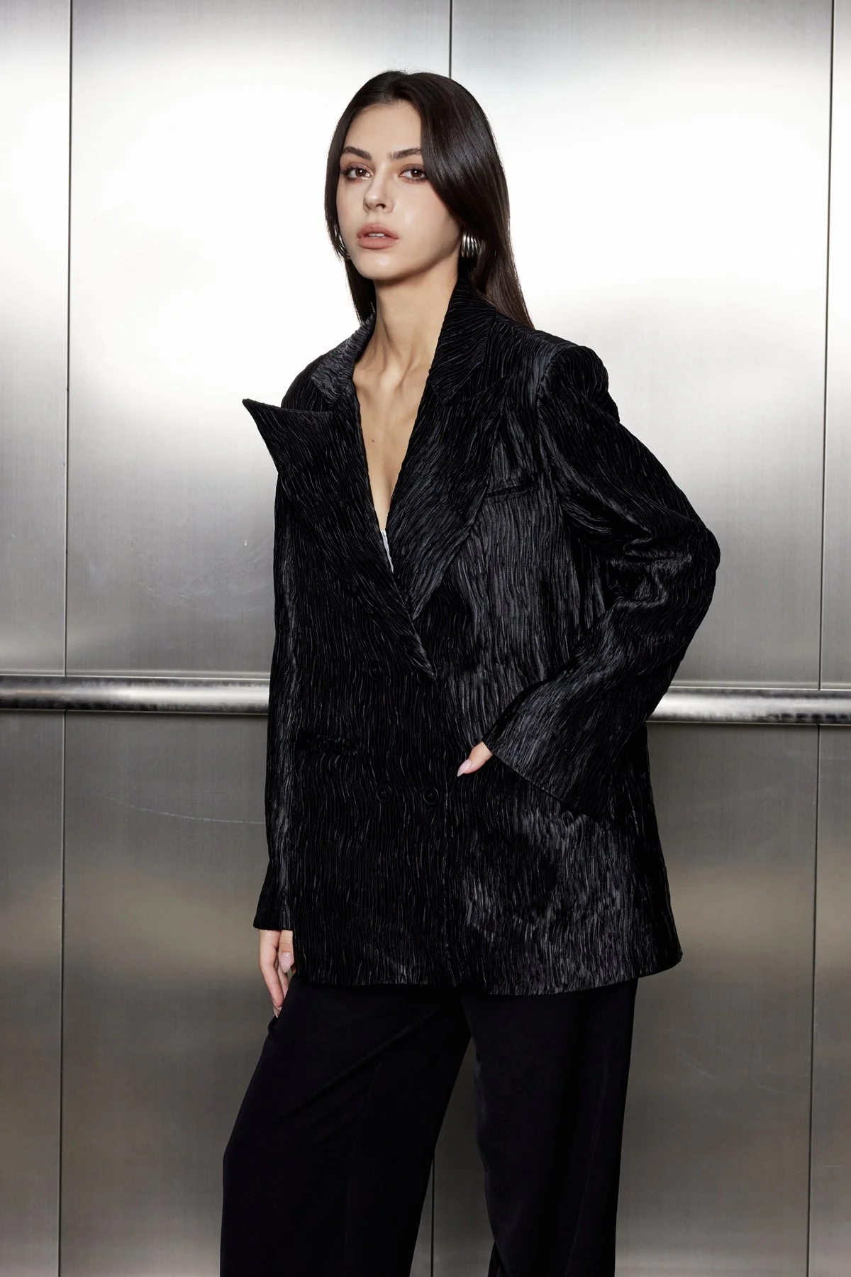 Chitra Striped Blazer - Sophisticated Fashion Essential