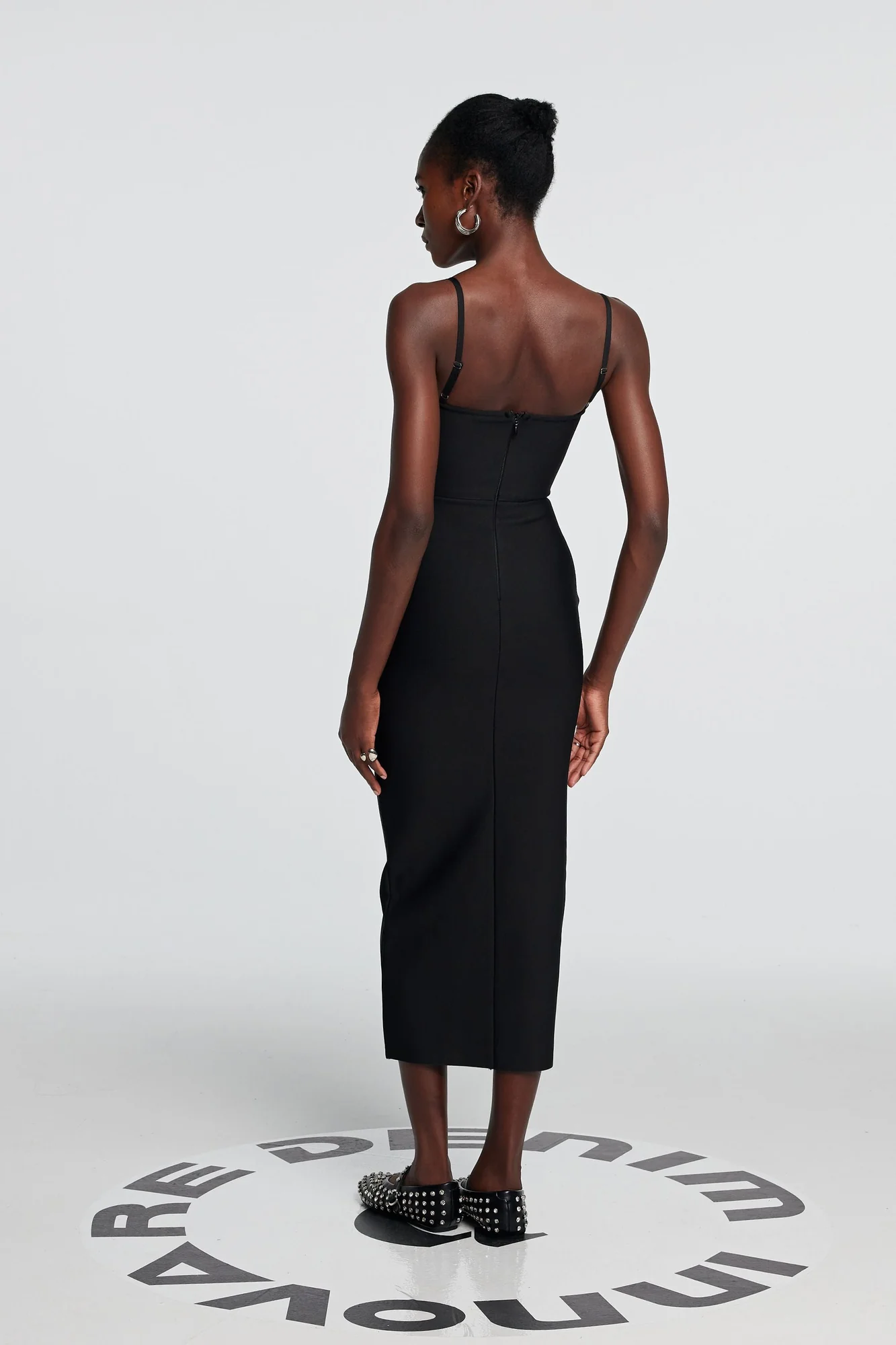 Elegant Hollow Spaghetti Strap Maxi Dress